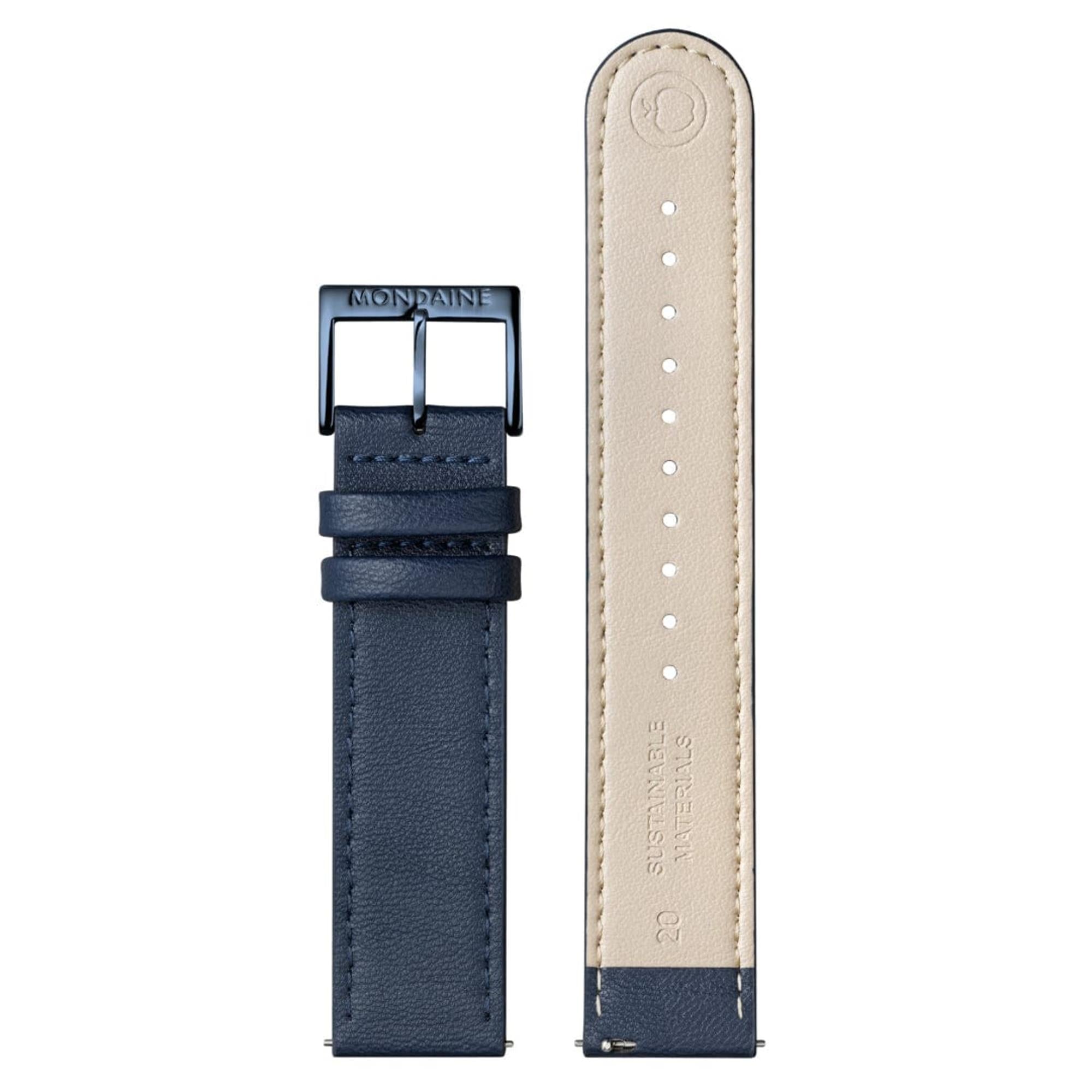 Mondaine MLE.41240.LDV Doppio Quartz Blue Dial Men's Watch