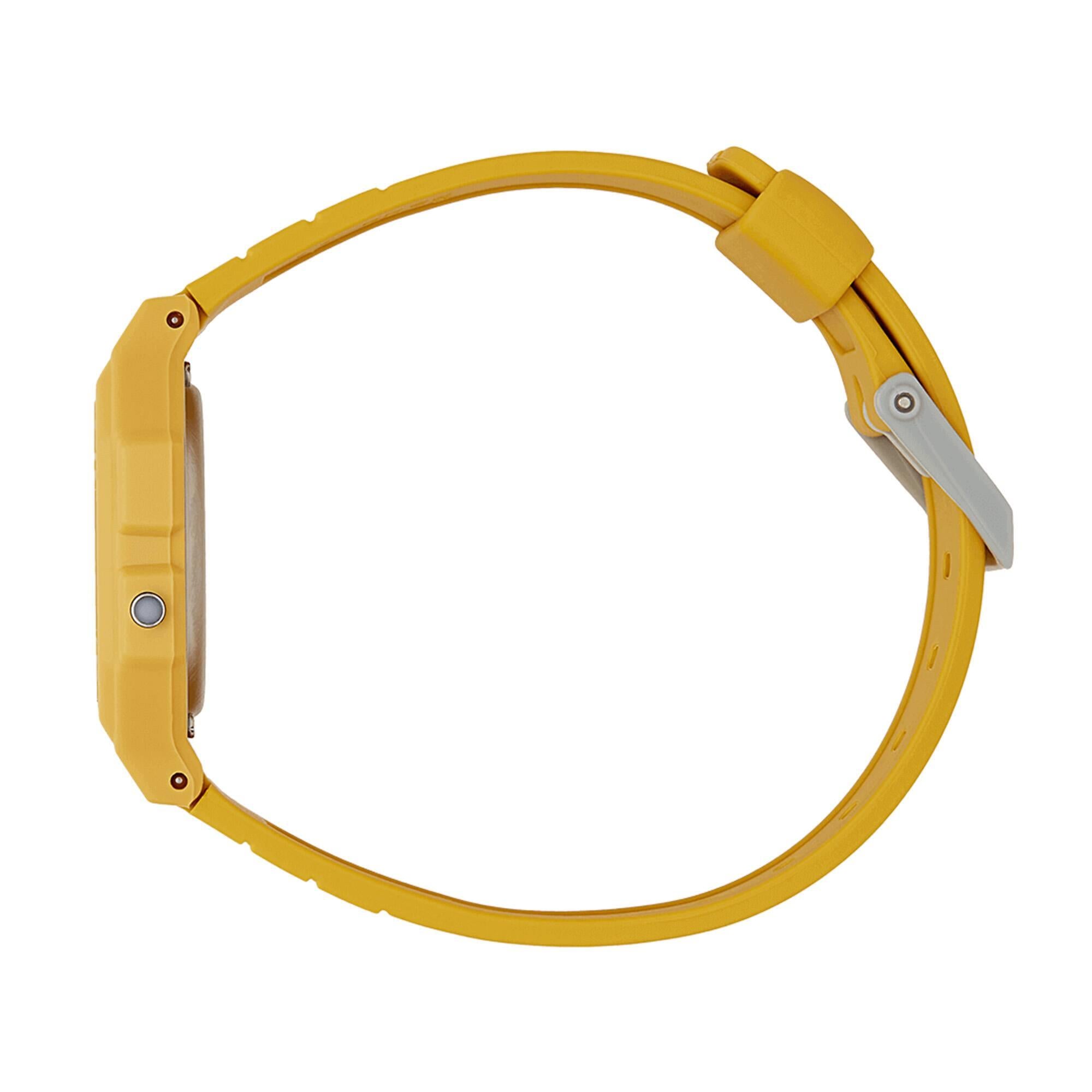 Casio Vintage Digital Mustard Yellow Resin Strap Watch F-91WC-9AEF