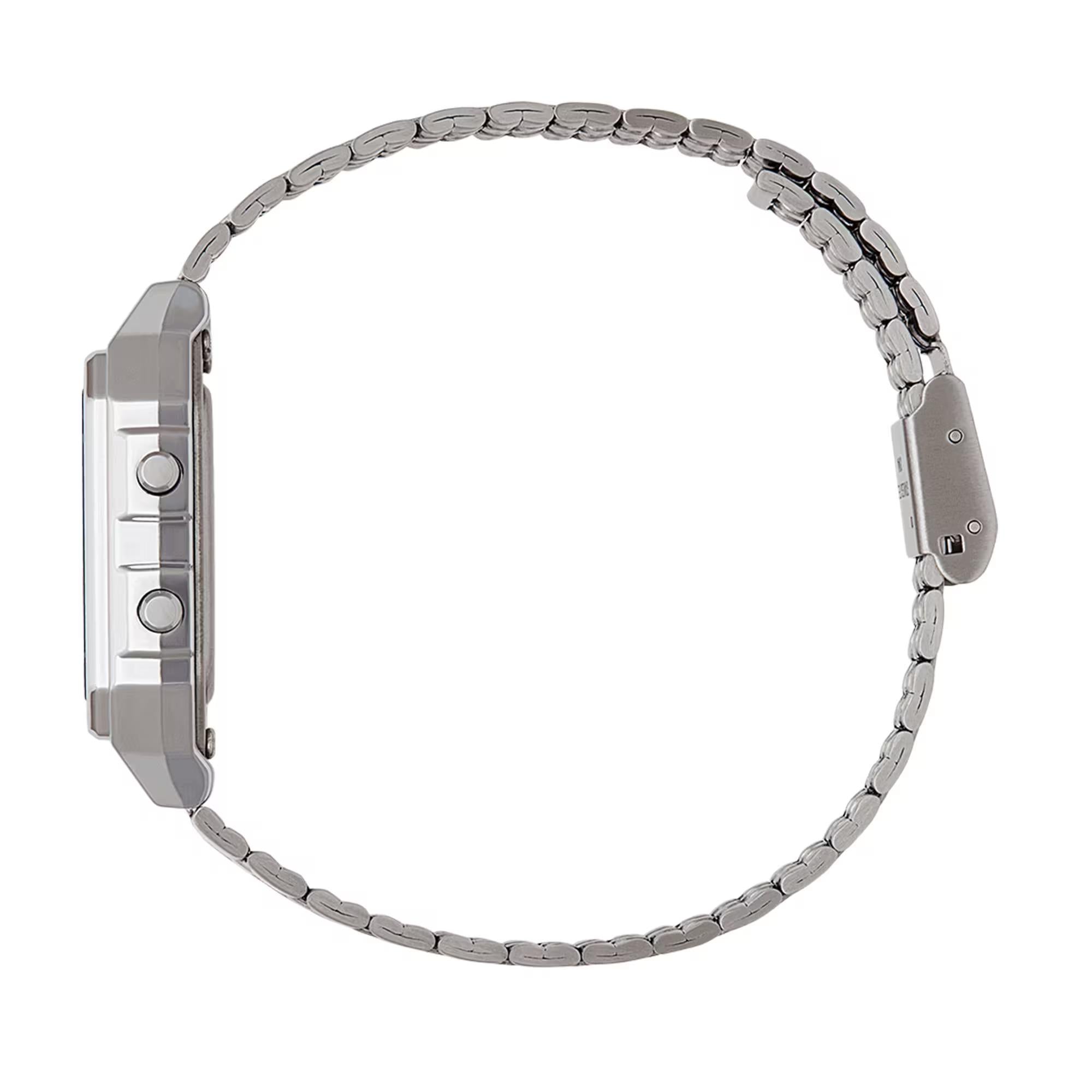 Casio Vintage Quartz Digital Steel Strap Watch A500WEA-1EF