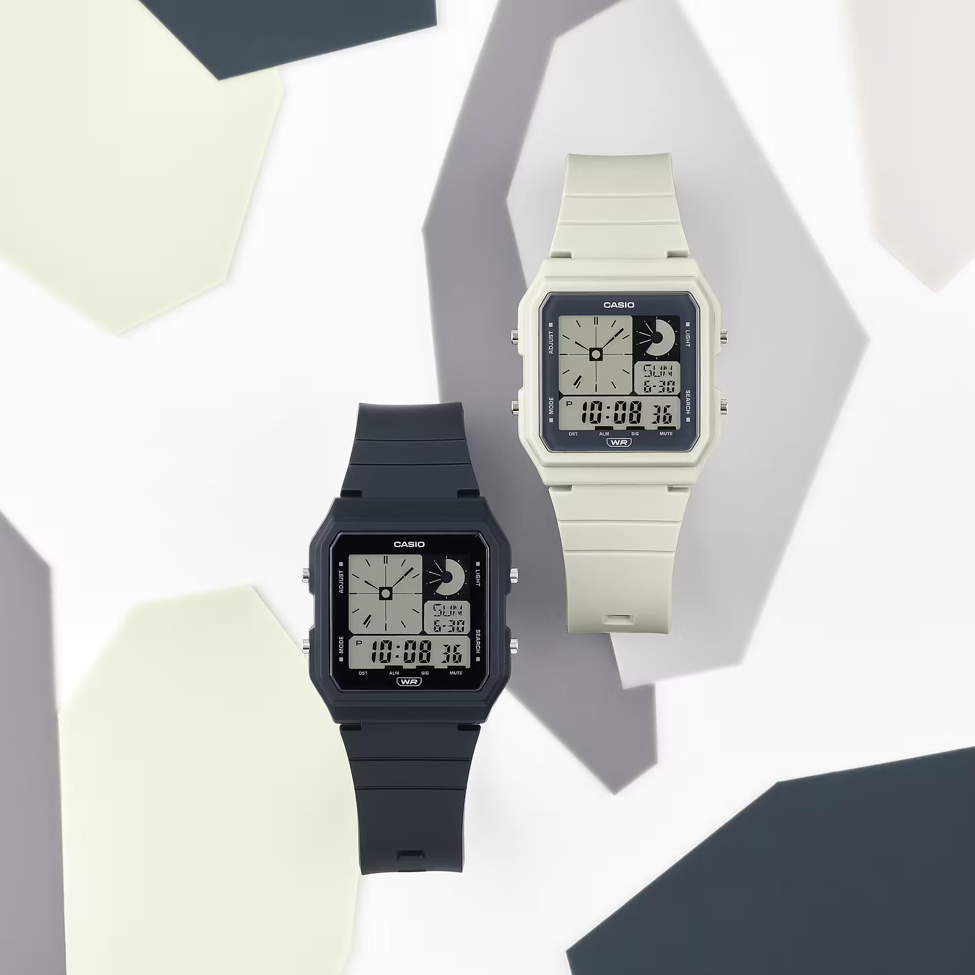 Casio Vintage POP Quarz Digitaluhr mit Harzarmband LF-20W-1AEF