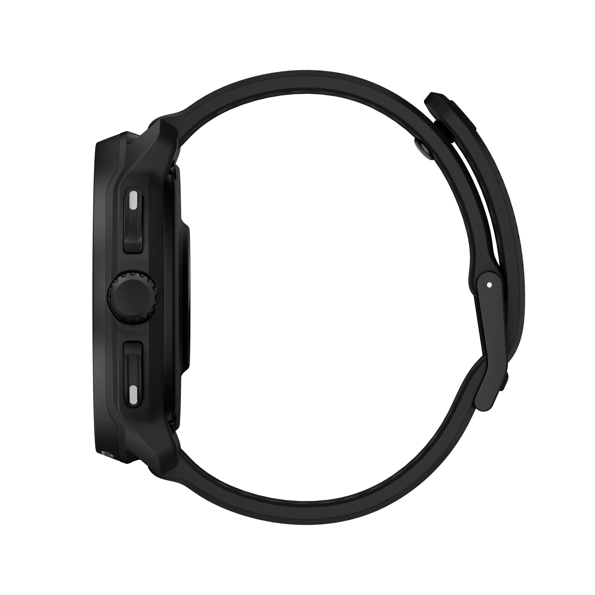 Suunto Race 2 All Black AMOLED Digital Silicone Strap Smart Fitness Watch SS051200000