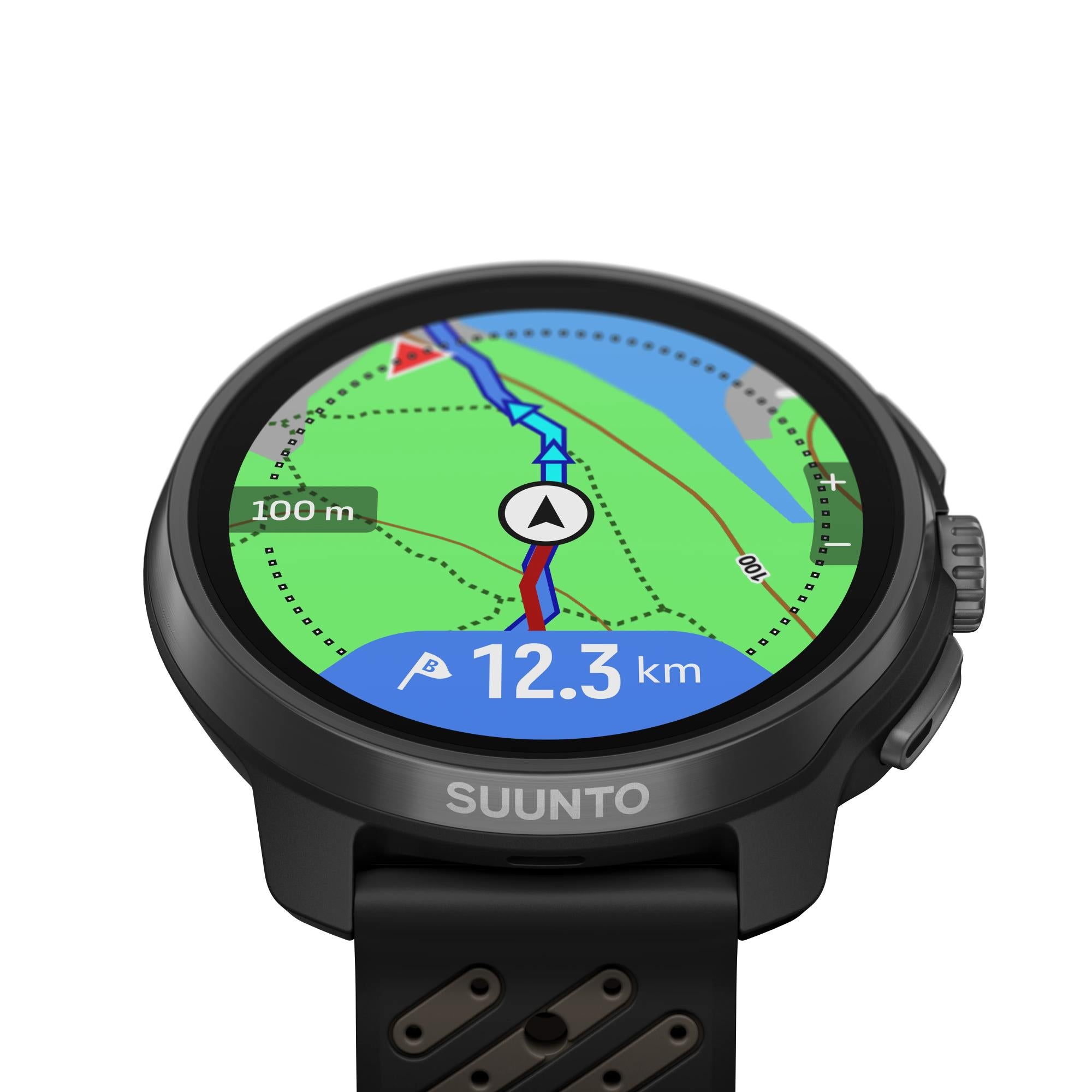 Suunto SS051202000 Race 2 Titanium Black AMOLED Digital Smart Watch