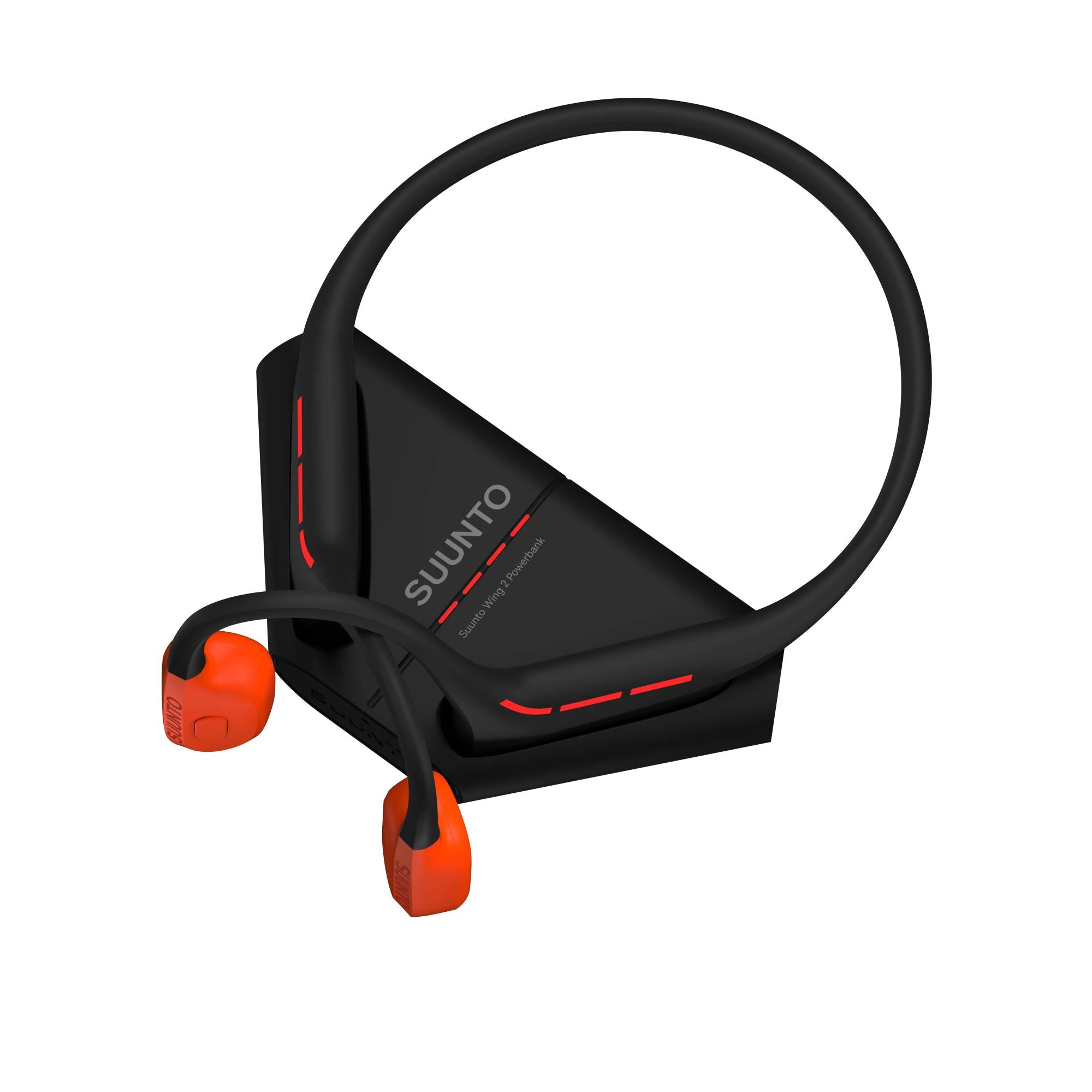 Suunto SS051260000 Wing 2 Coral Red Premium Sports Open-Ear Wireless Headphones