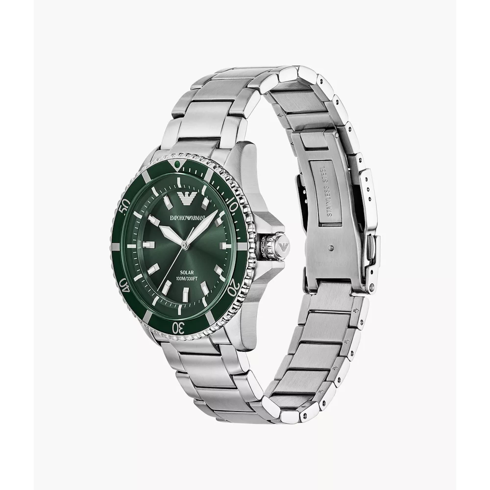 Emporio Armani AR11698 World Explorer Solar Men's Watch