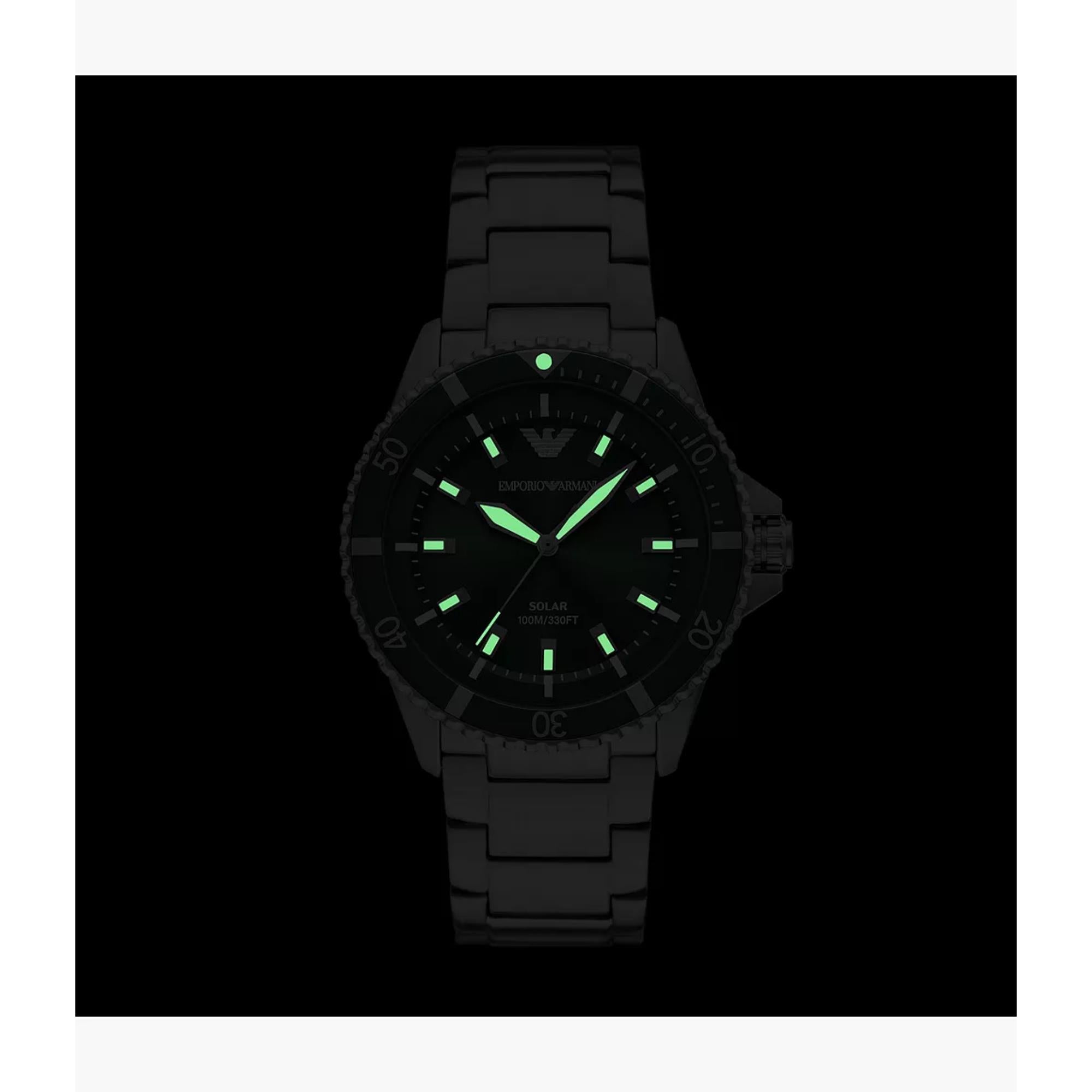 Emporio Armani AR11698 World Explorer Solar Men's Watch