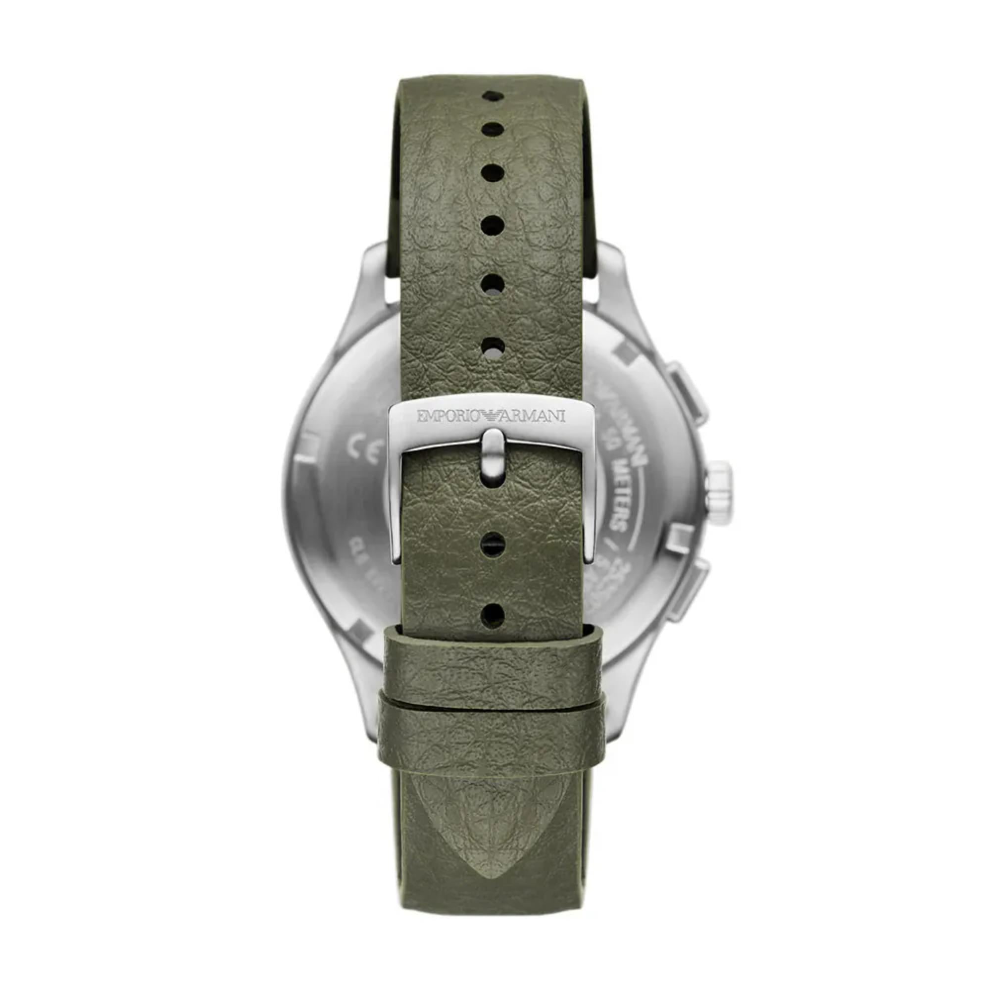 Emporio Armani Dario Chronograph Black Dial Men's Watch AR11693