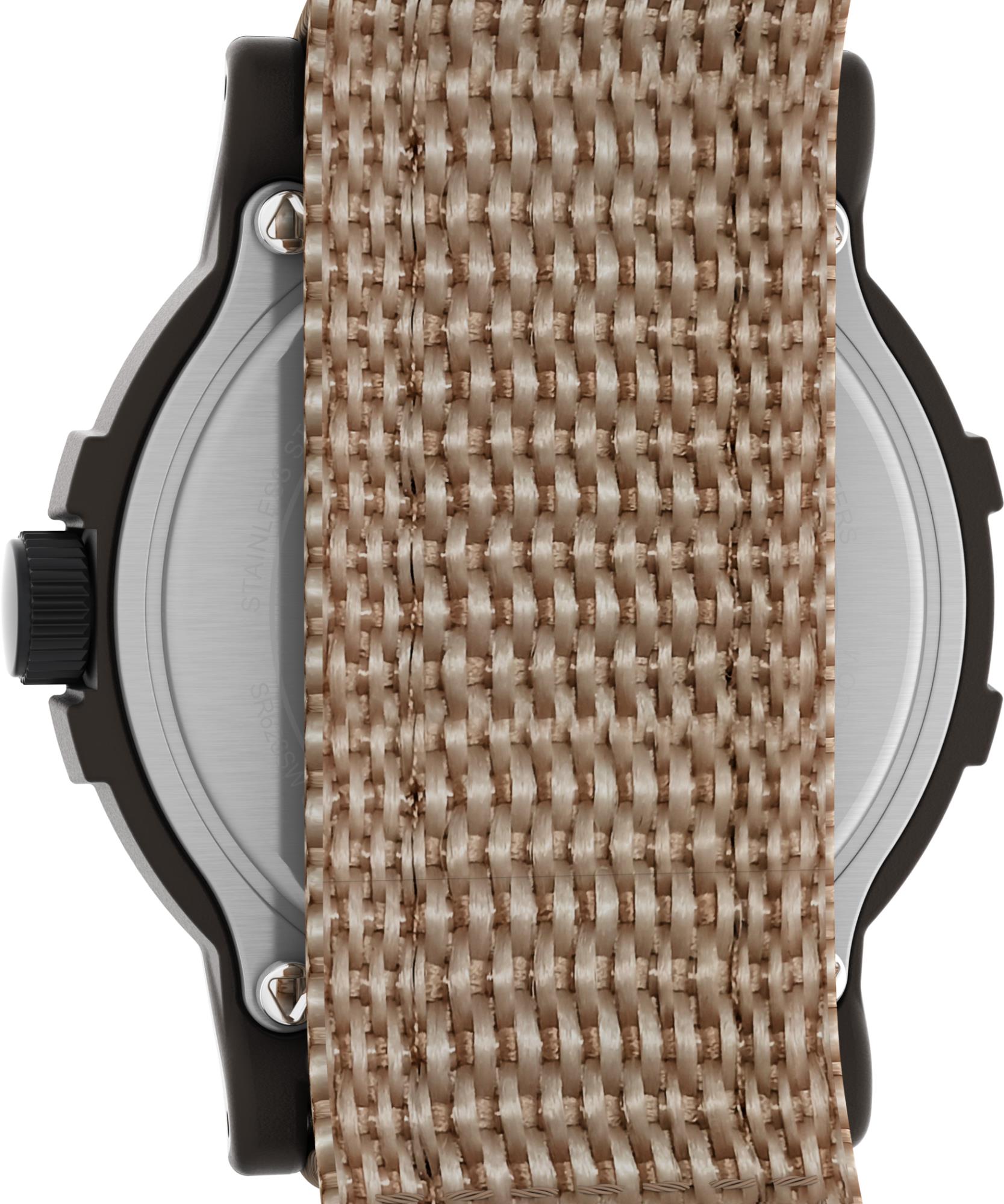 Timex Peanuts 38mm Buntes Zifferblatt Stoff Herren Quarz Uhr TW4B34900
