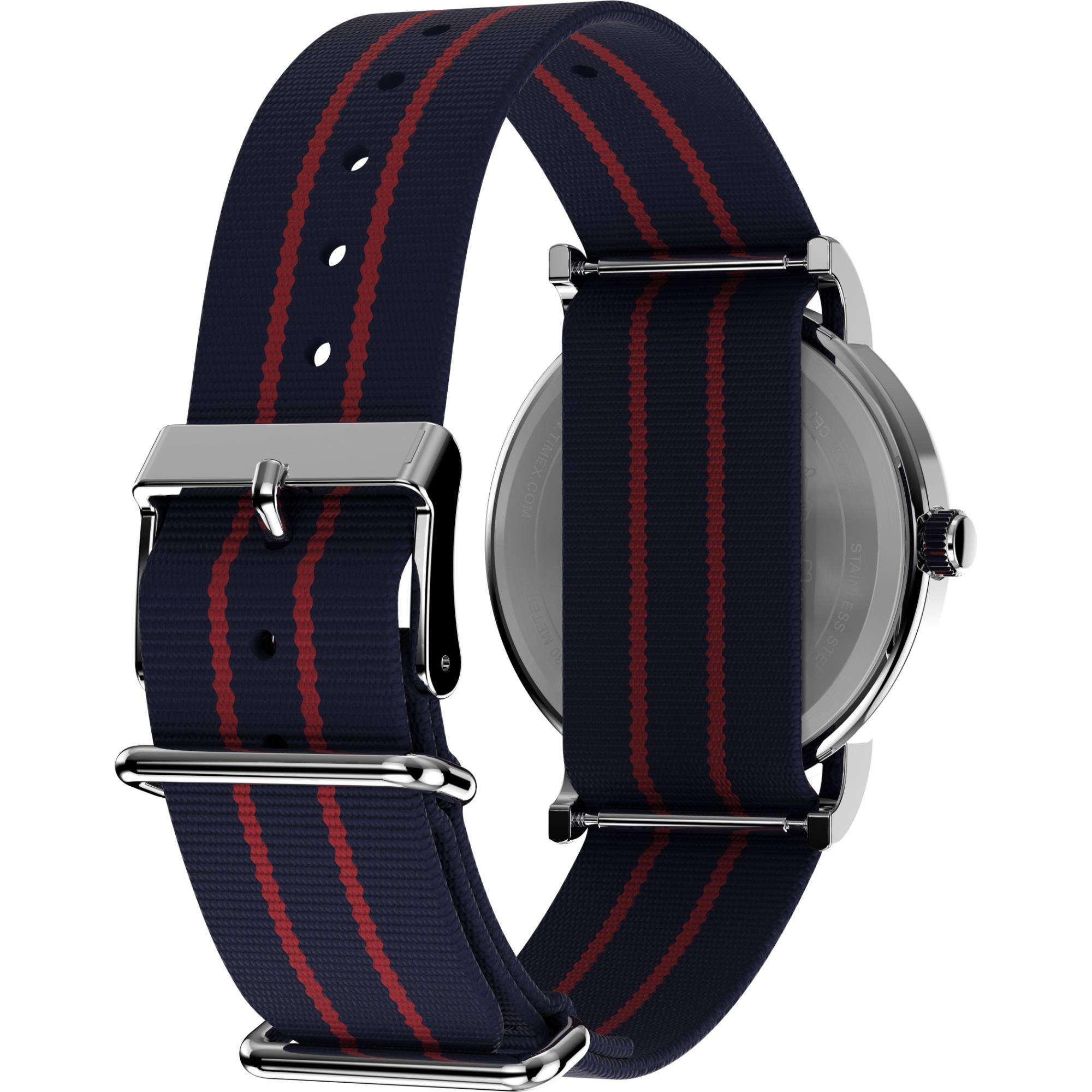 Timex X Peanuts Quarz Weißes Zifferblatt Textilarmband Uhr TW2Y31100