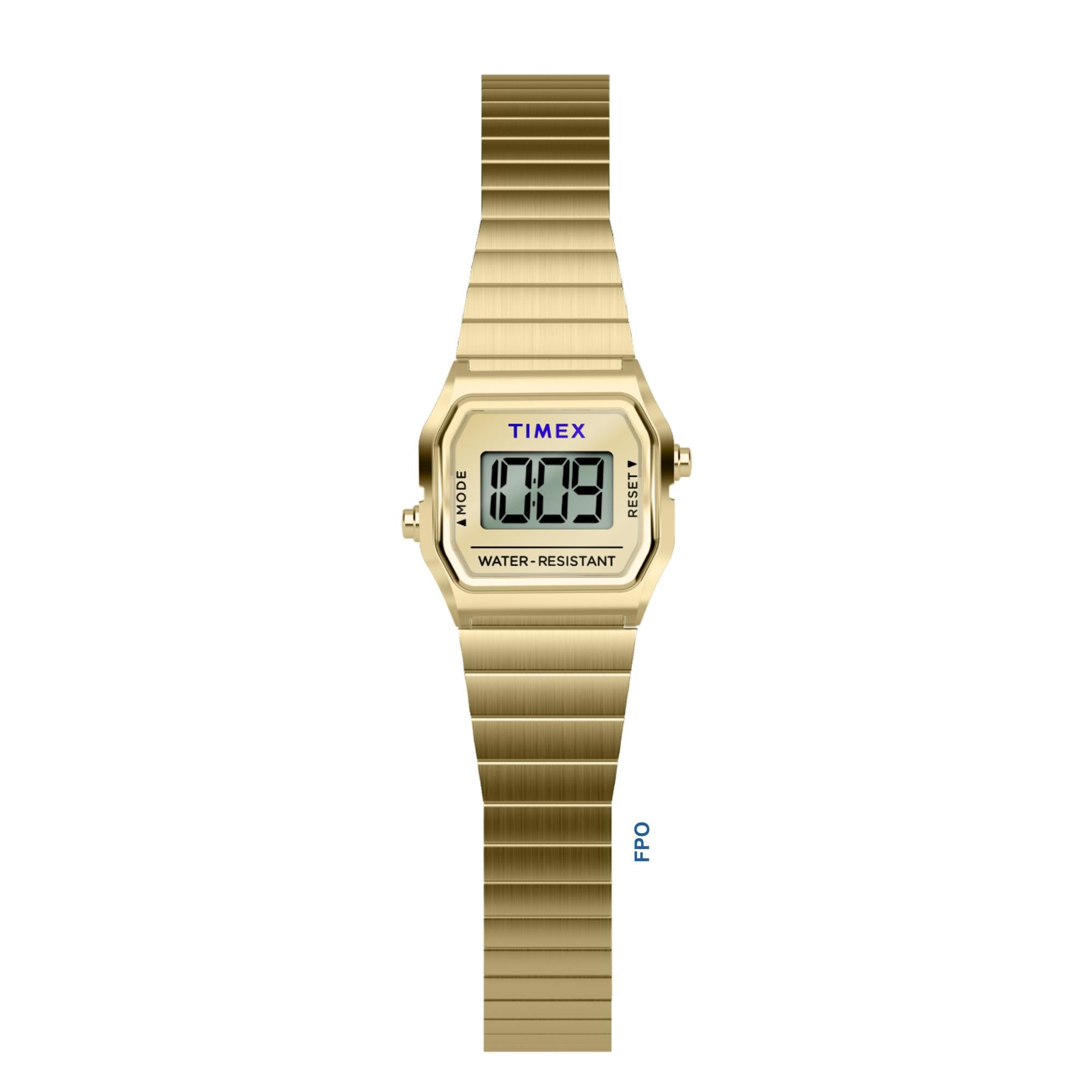 Timex T80 Teeny Tiny Quartz Digital Women's Watch TW2Y46600