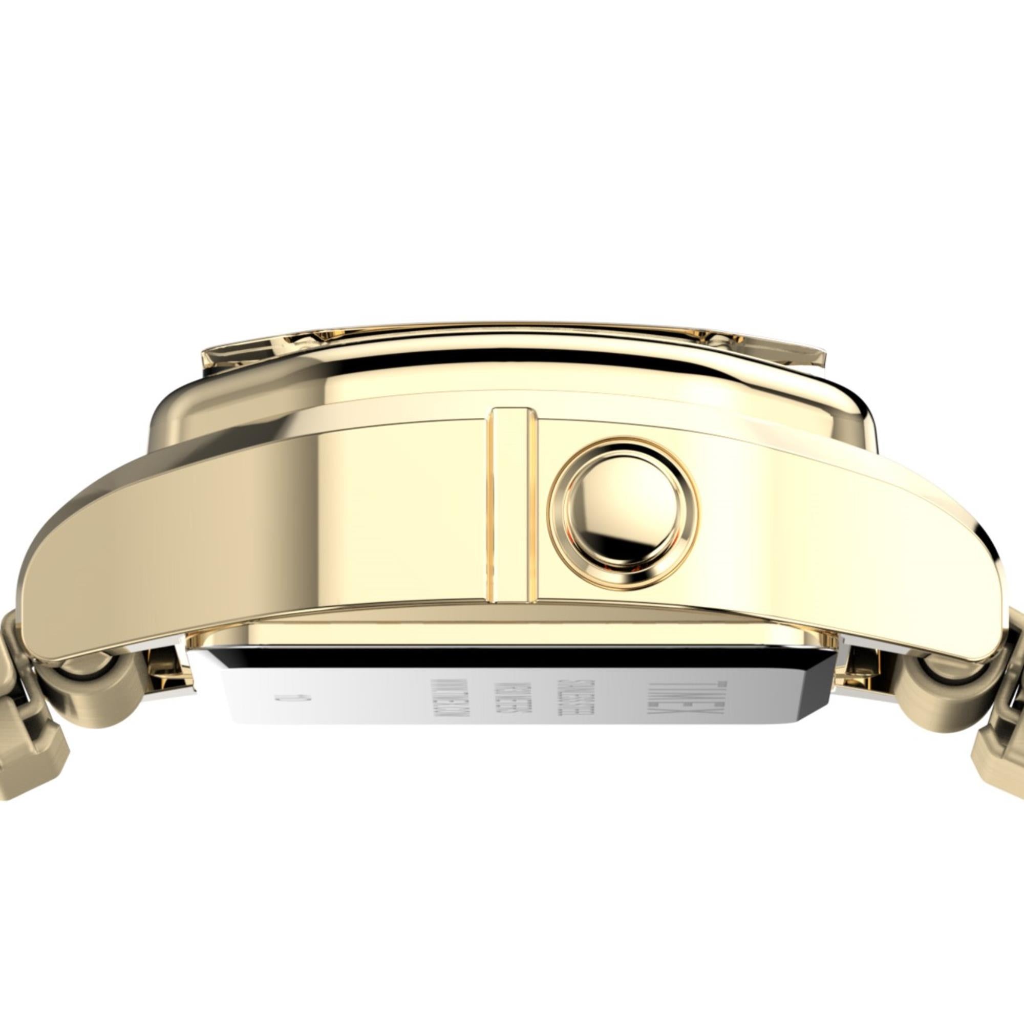 Timex T80 Teeny Tiny Quarz Digitale Stahlarmband Damen Uhr TW2Y46600