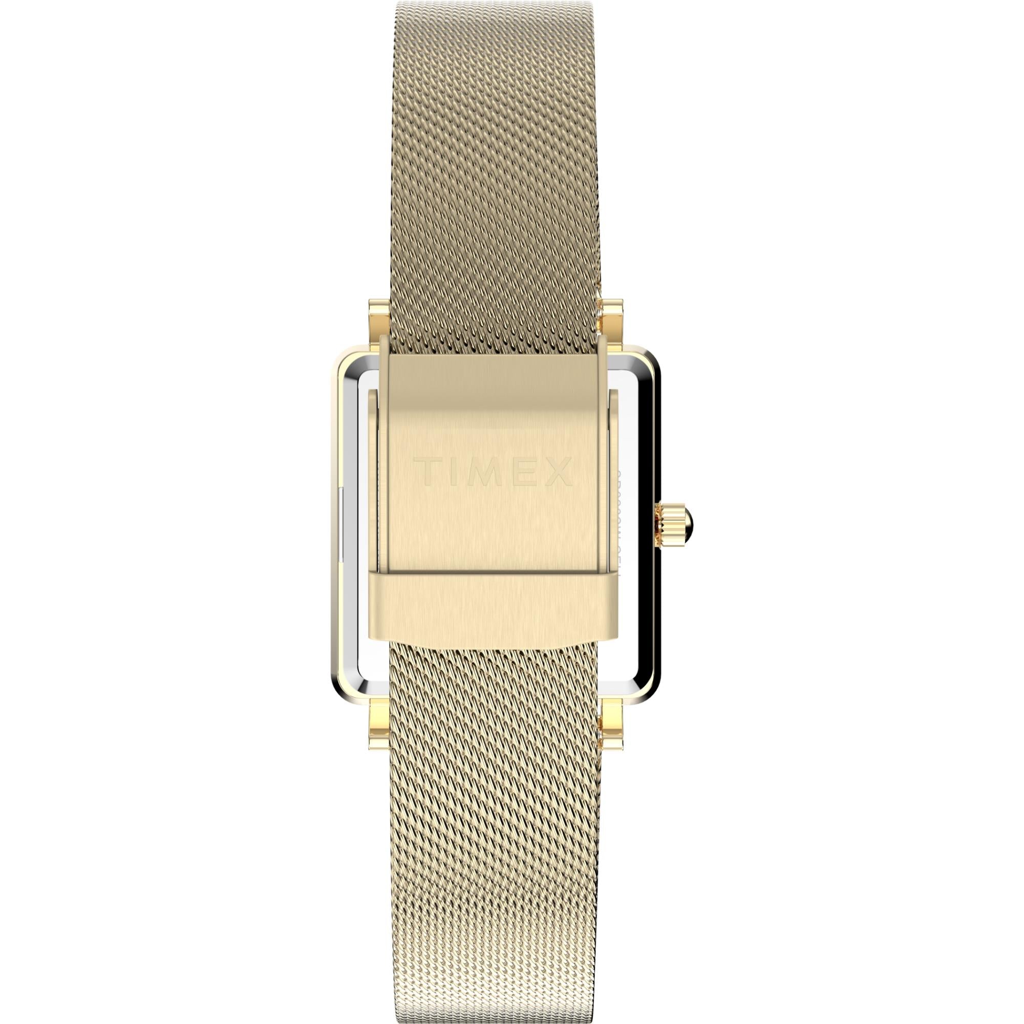Timex Transcend 22mm Silver Dial Steel Ladies Quartz Watch TW2Y26100