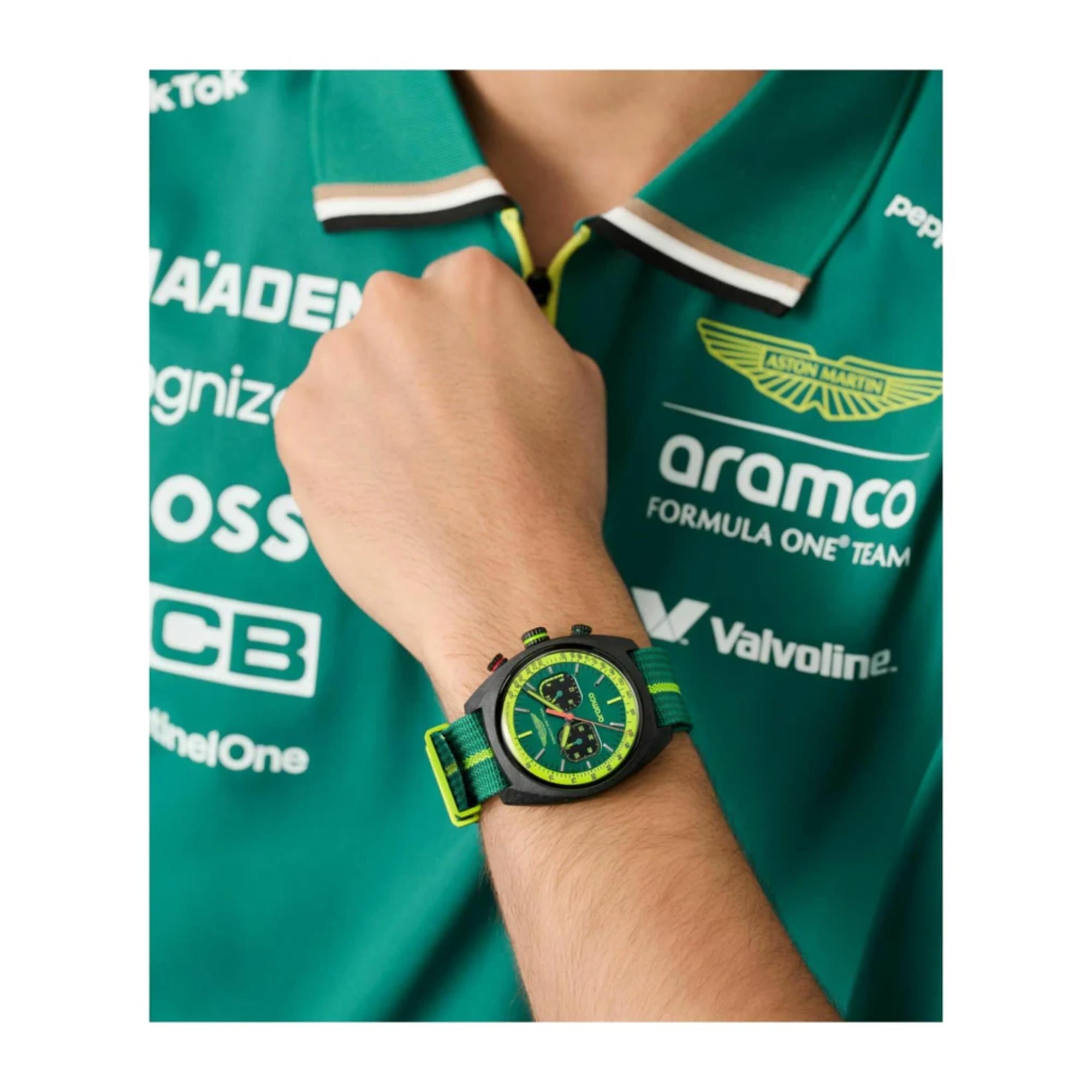 Aston Martin Aramco Formula One Team Men's Watch MTFD1F501