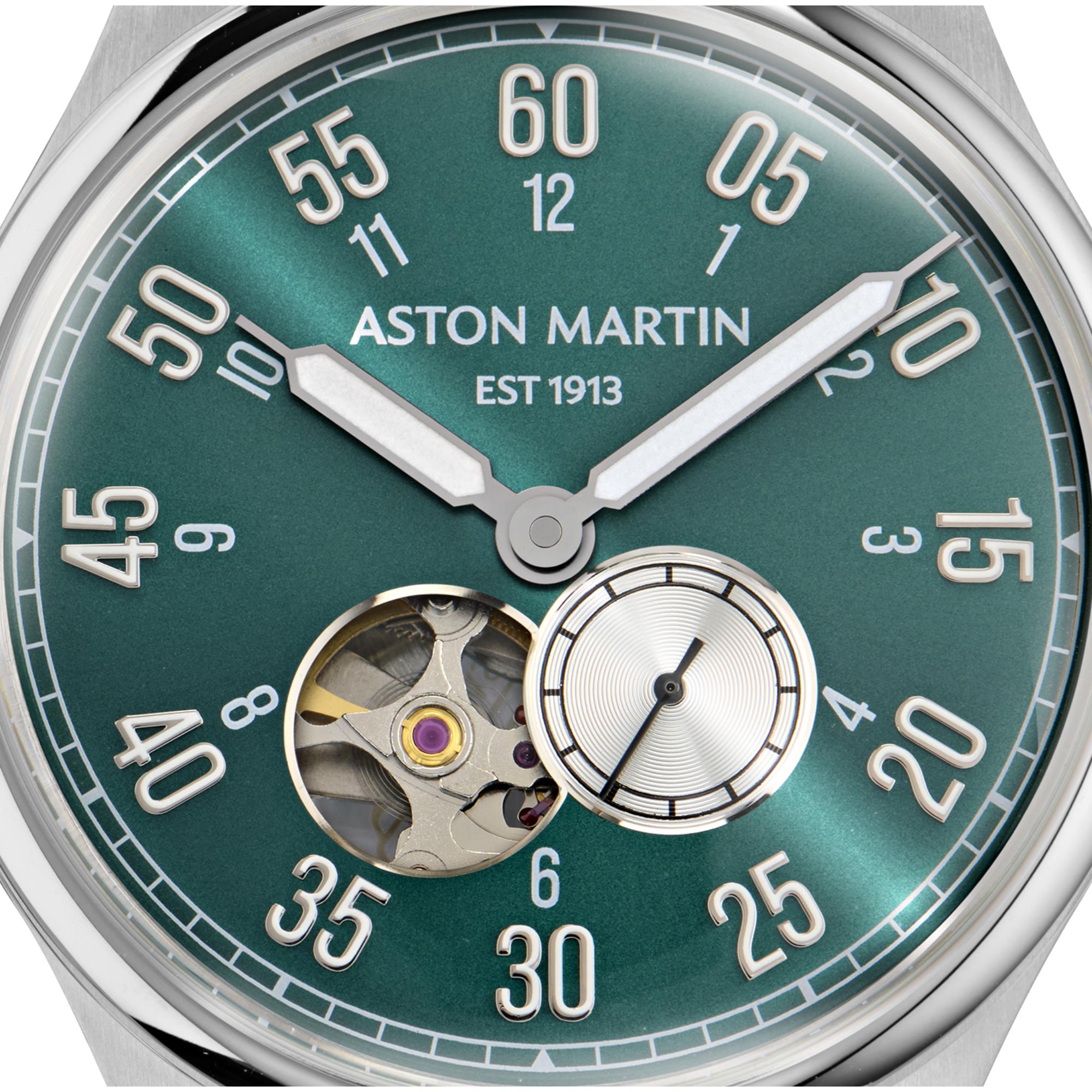 Aston Martin Automatic Green Dial RSST Bracelet Men's Watch MTTS1F504