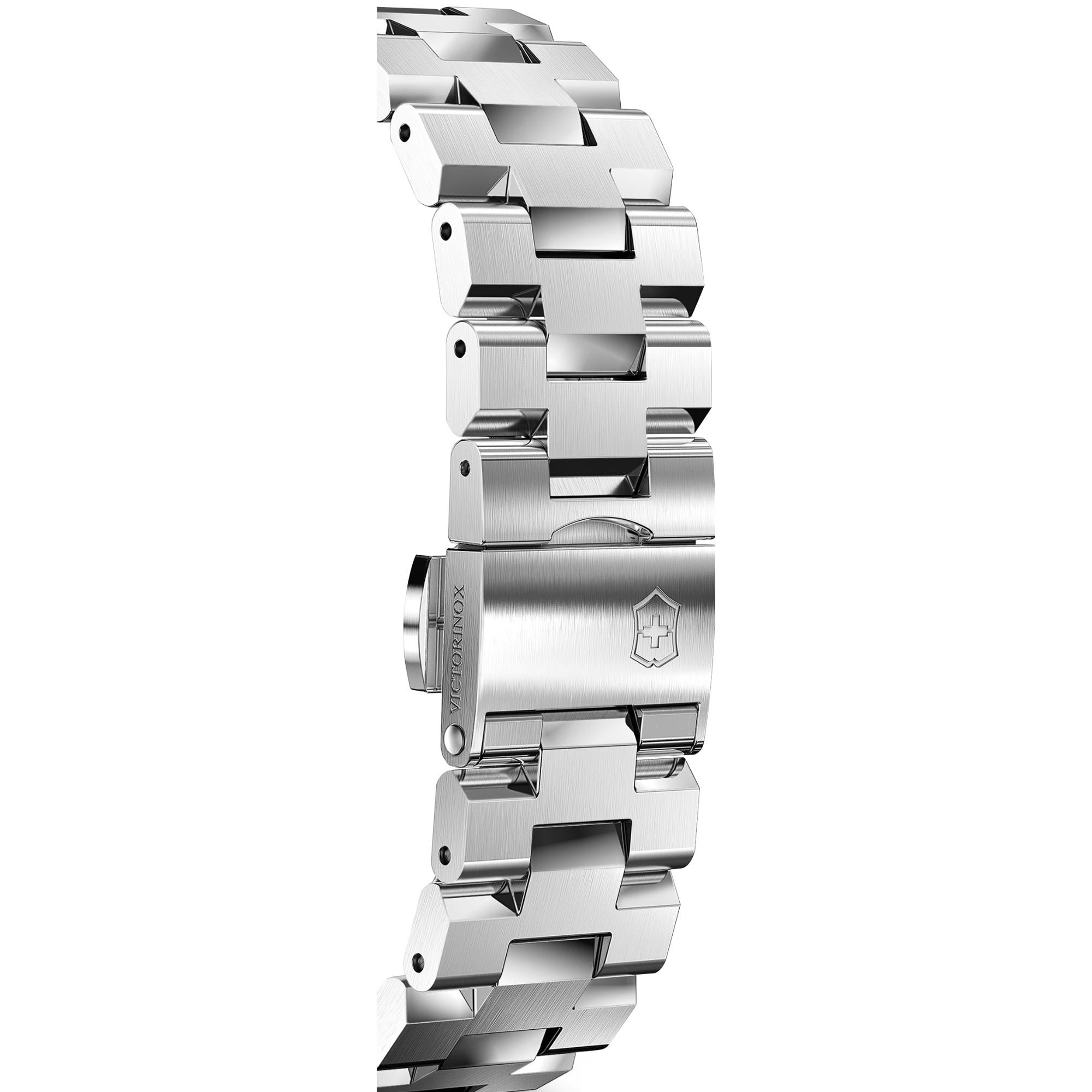 Victorinox 242030 stainless steel bracelet and deployant clasp