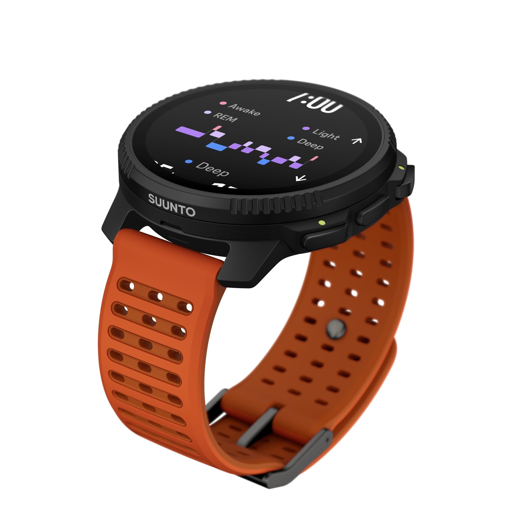 Suunto Vertical 2 Canyon AMOLED Digital Silicone Strap Smart Watch SS051206000