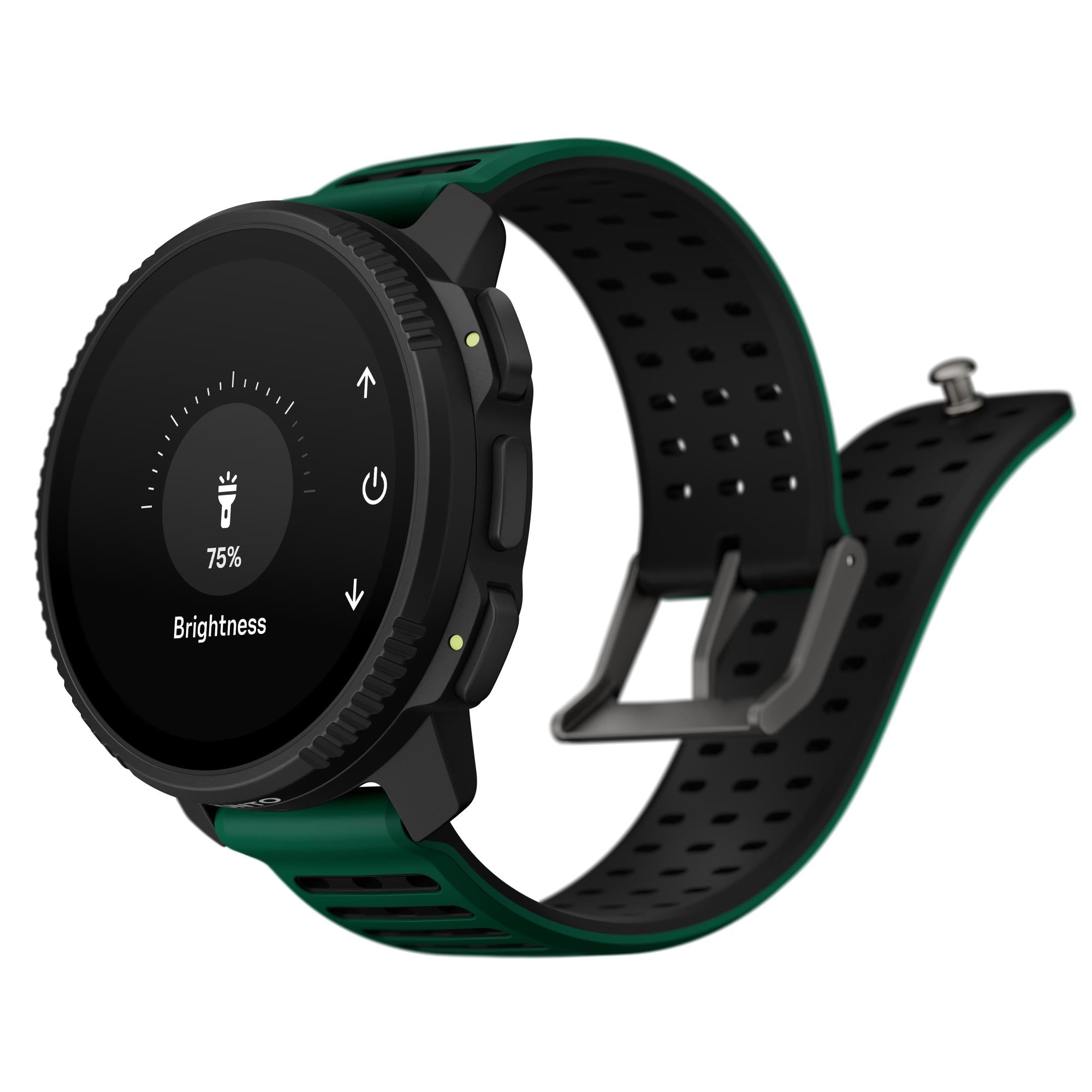 Suunto Vertical 2 Pine Green AMOLED Digital Silicone Strap Smart Watch SS051207000
