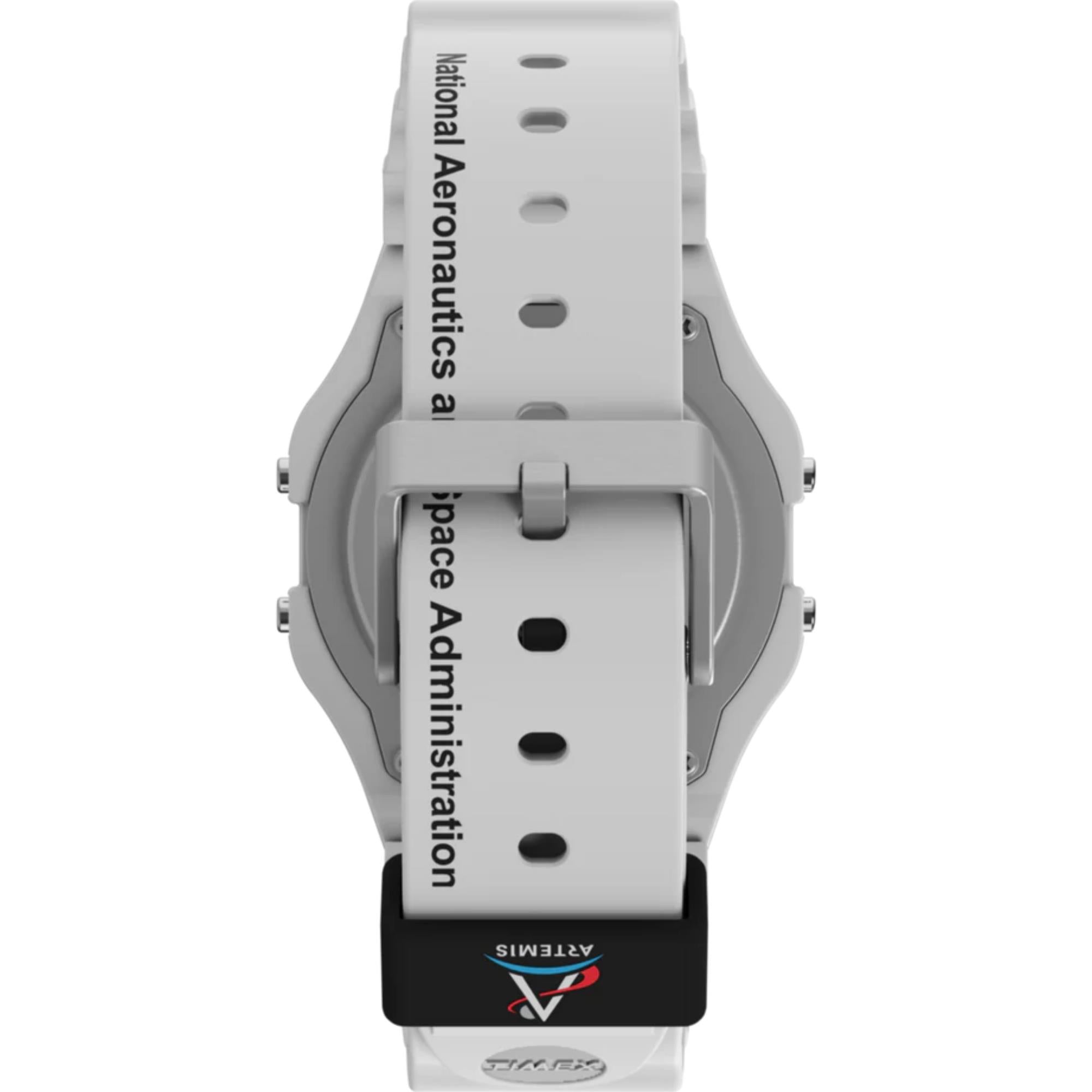 Timex Main Street NASA Artemis Digital Harzarmband Uhr TW2Y13500