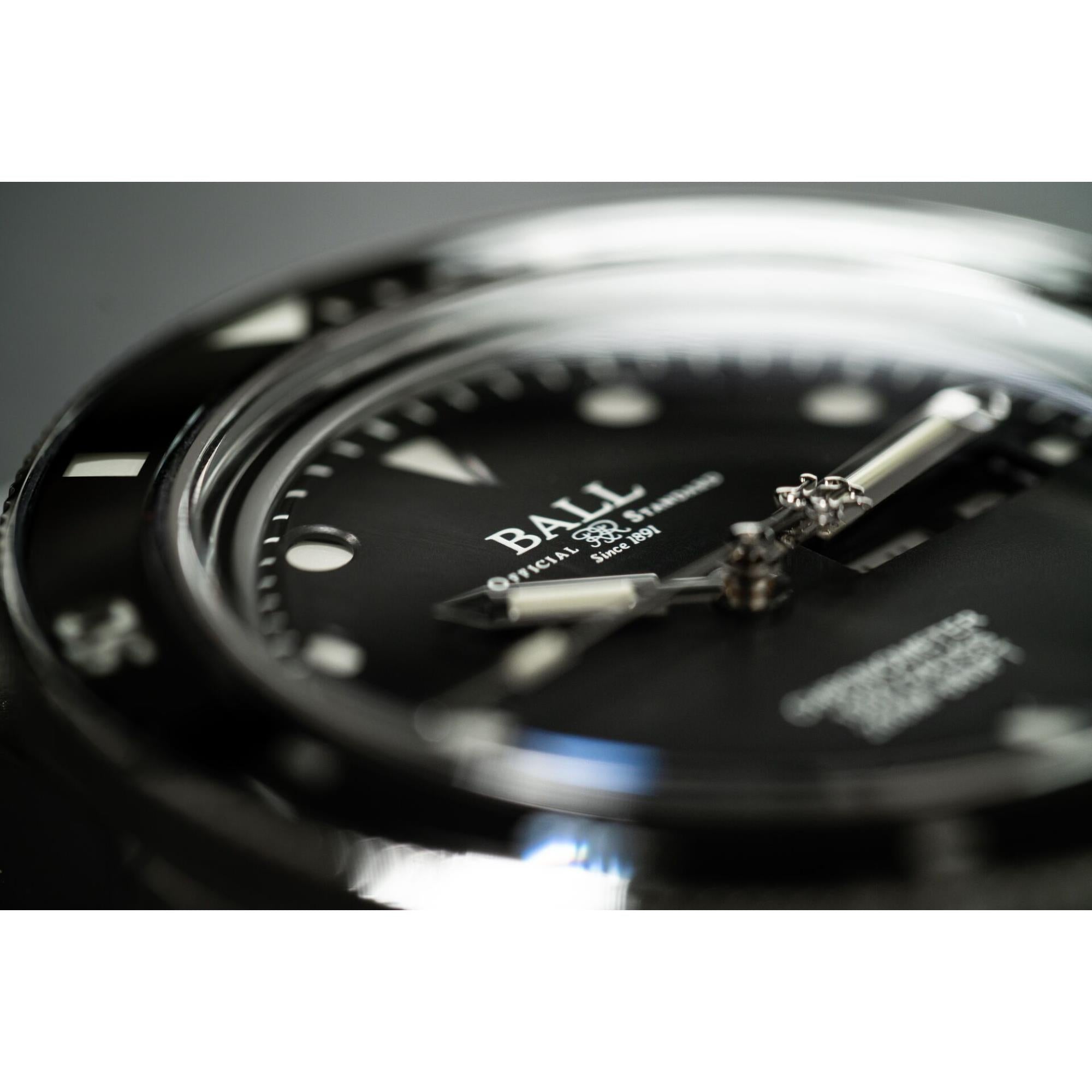 BALL Engineer Hydrocarbon Original Black Dial Stainless Steel Men’s Watch DM2118B-SCJ-BK - WatchNation