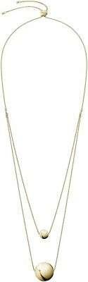 Calvin Klein Unpaired Gold PVD Plated Pendant Necklace KJ9VJN100100