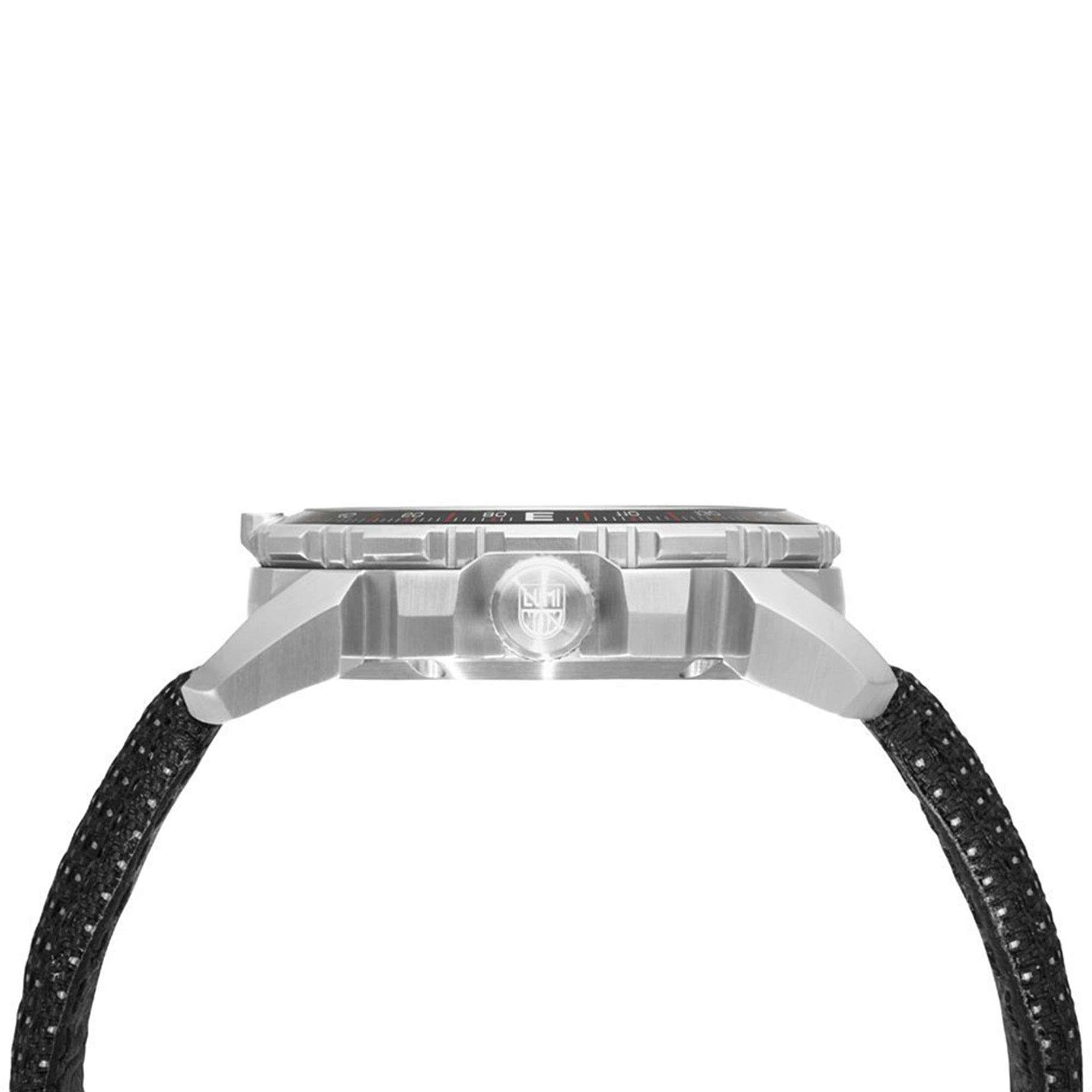 Luminox ICE-SAR Quarz Schwarzes Zifferblatt Textilarmband Herren Uhr XL.1201