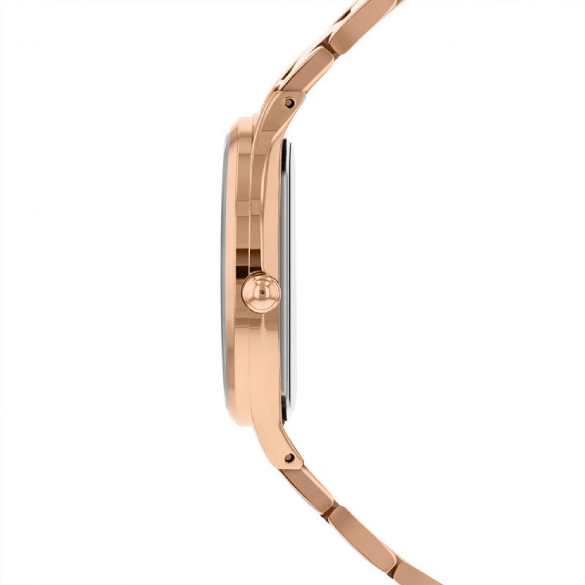Radley Face To Face Quarz Rosé Zifferblatt Edelstahlarmband Damen Uhr RY4514