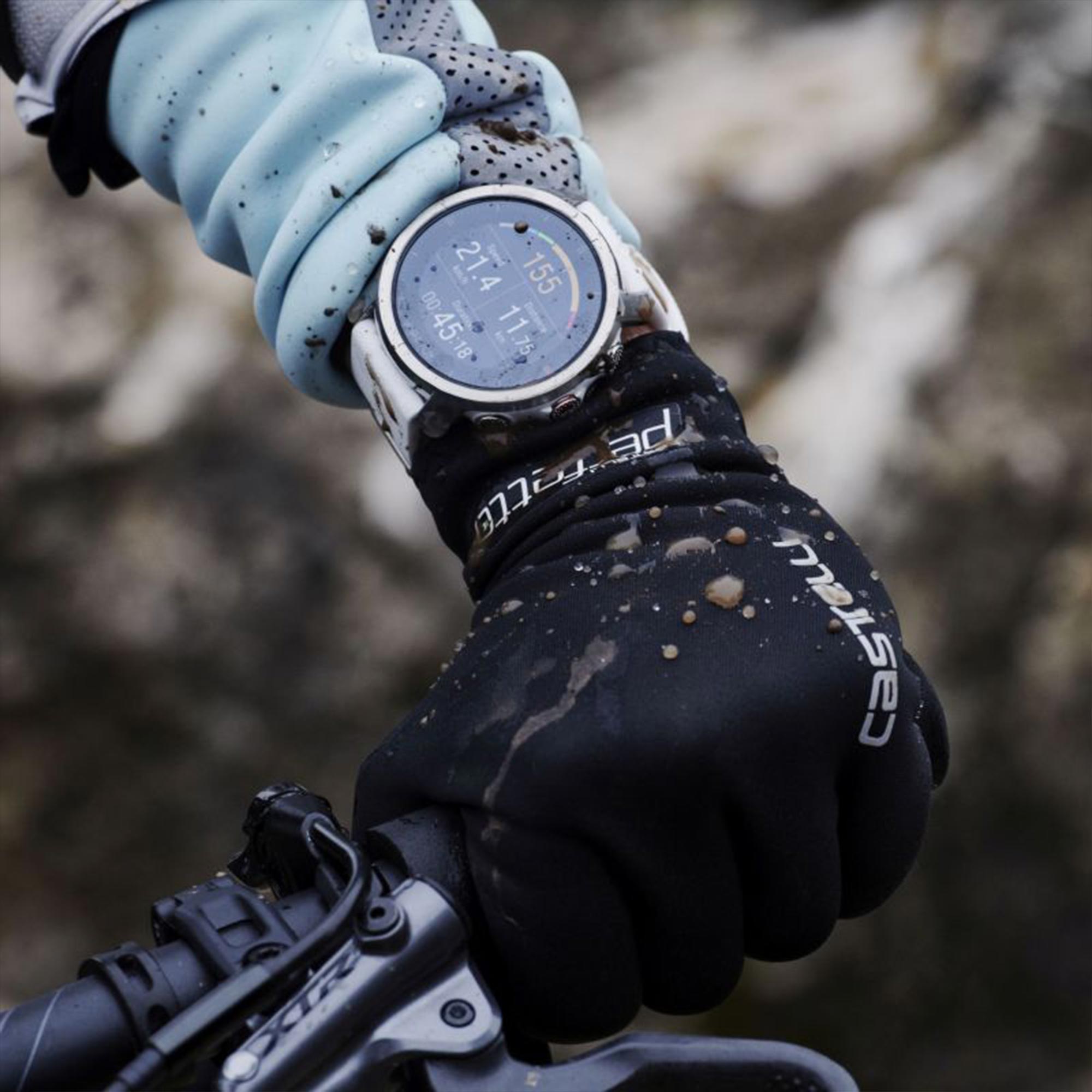 Polar Grit X Quartz Digital Zifferblatt Weißes Gummiarmband Smartwatch 90081735