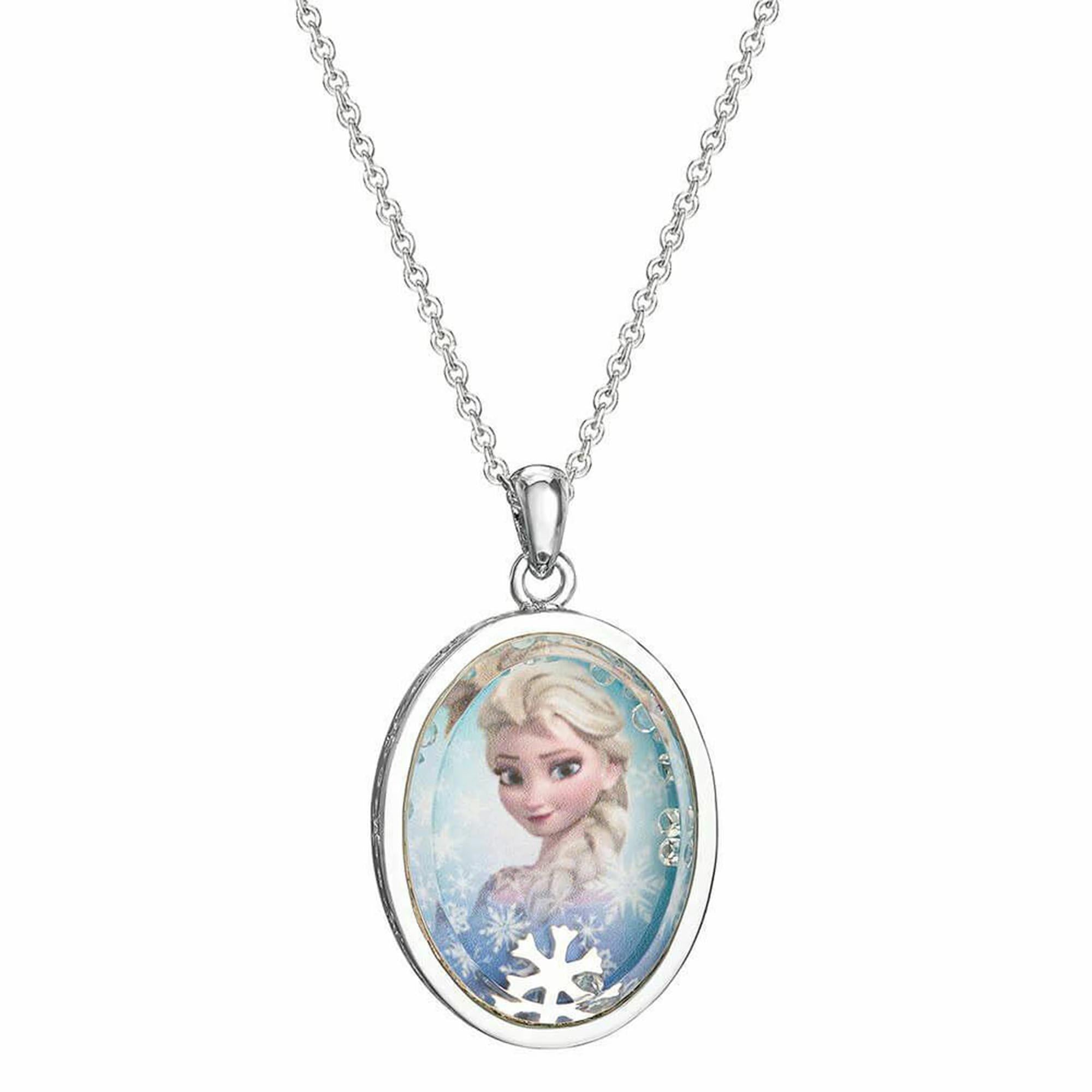 Disney Frozen Elsa Mädchen Halskette CF00266SL-B