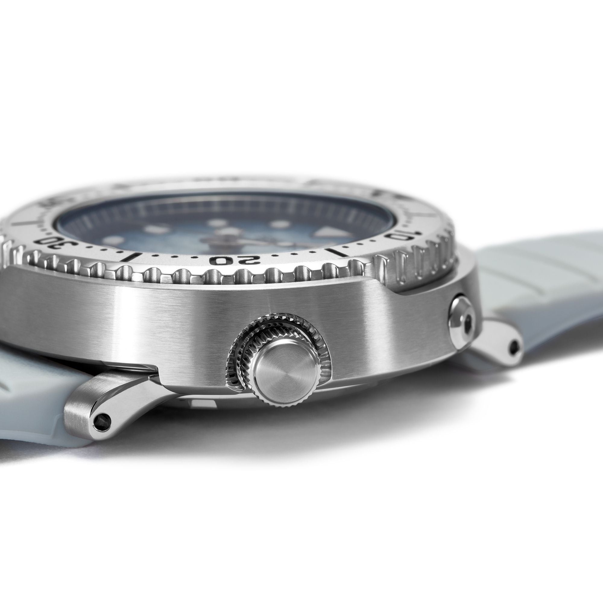 Seiko Prospex Antarctica Tuna Save the Ocean Automatik Blaues Zifferblatt Silikonarmband Herrenarmbanduhr SRPG59K1