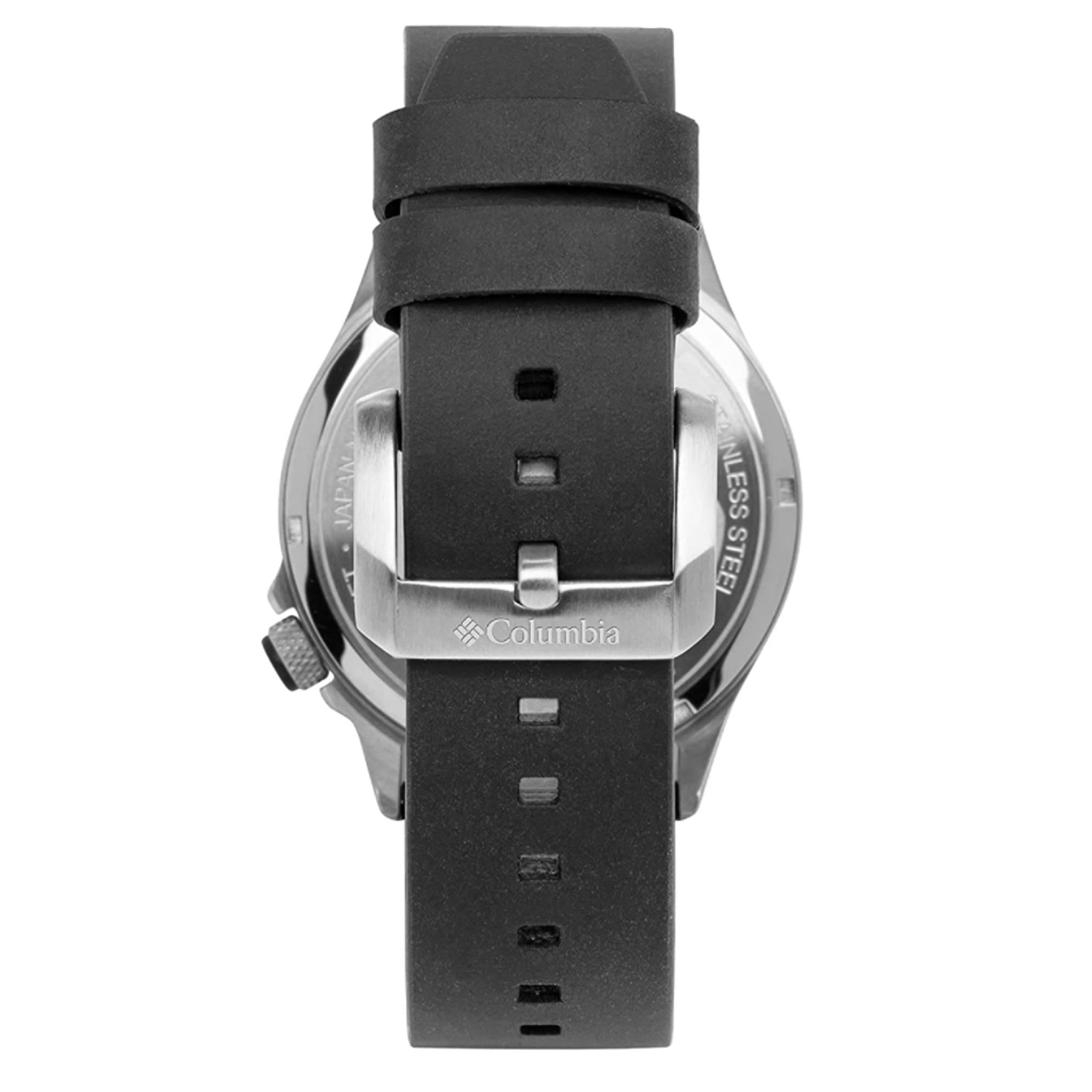 Columbia Canyon Ridge Quarz Kreide Zifferblatt Braunes Lederarmband Herrenarmbanduhr CSC02-015