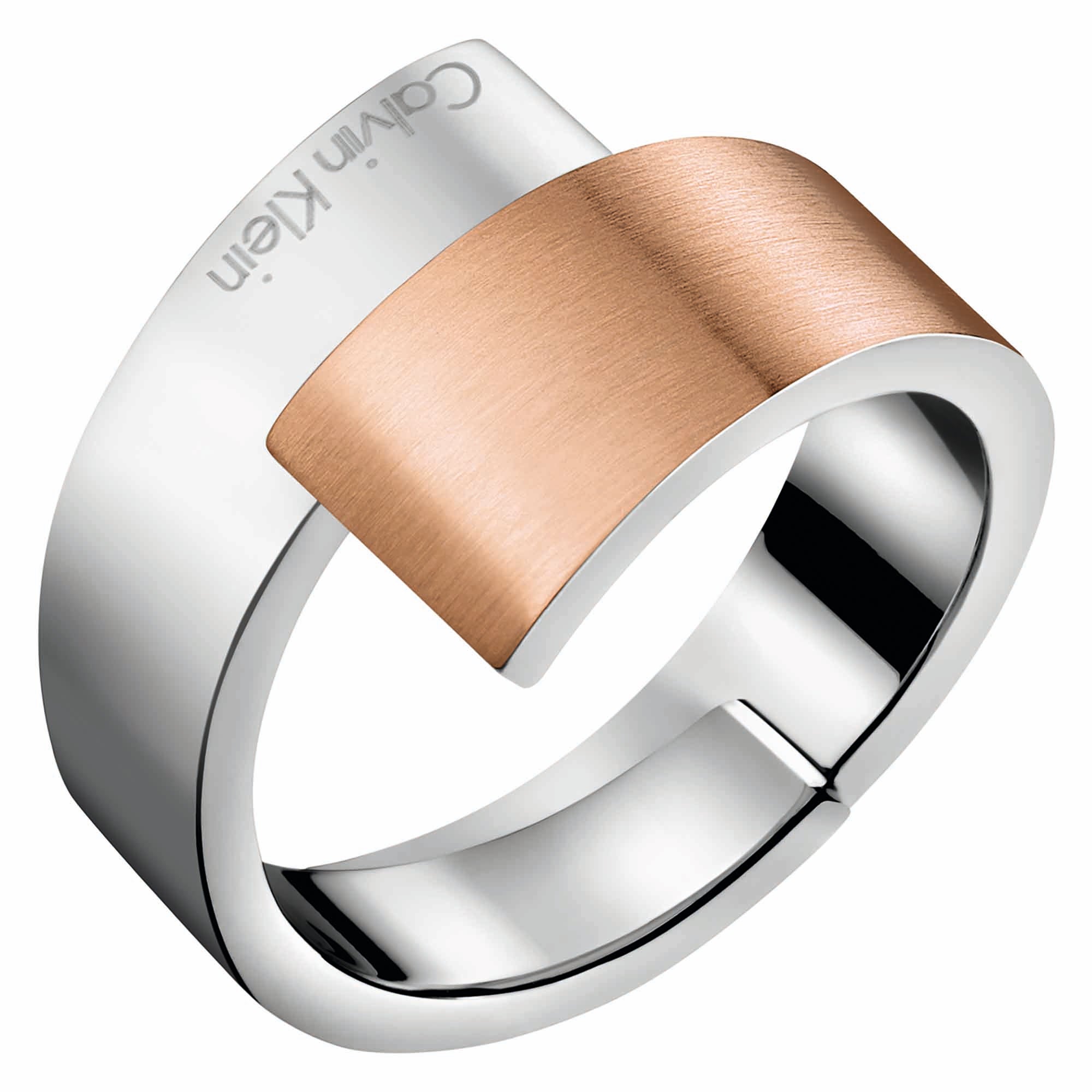 Calvin Klein Intense Ring Edelstahl/Roségold Beschichtet Damen Schmuck KJ2HPR280107
