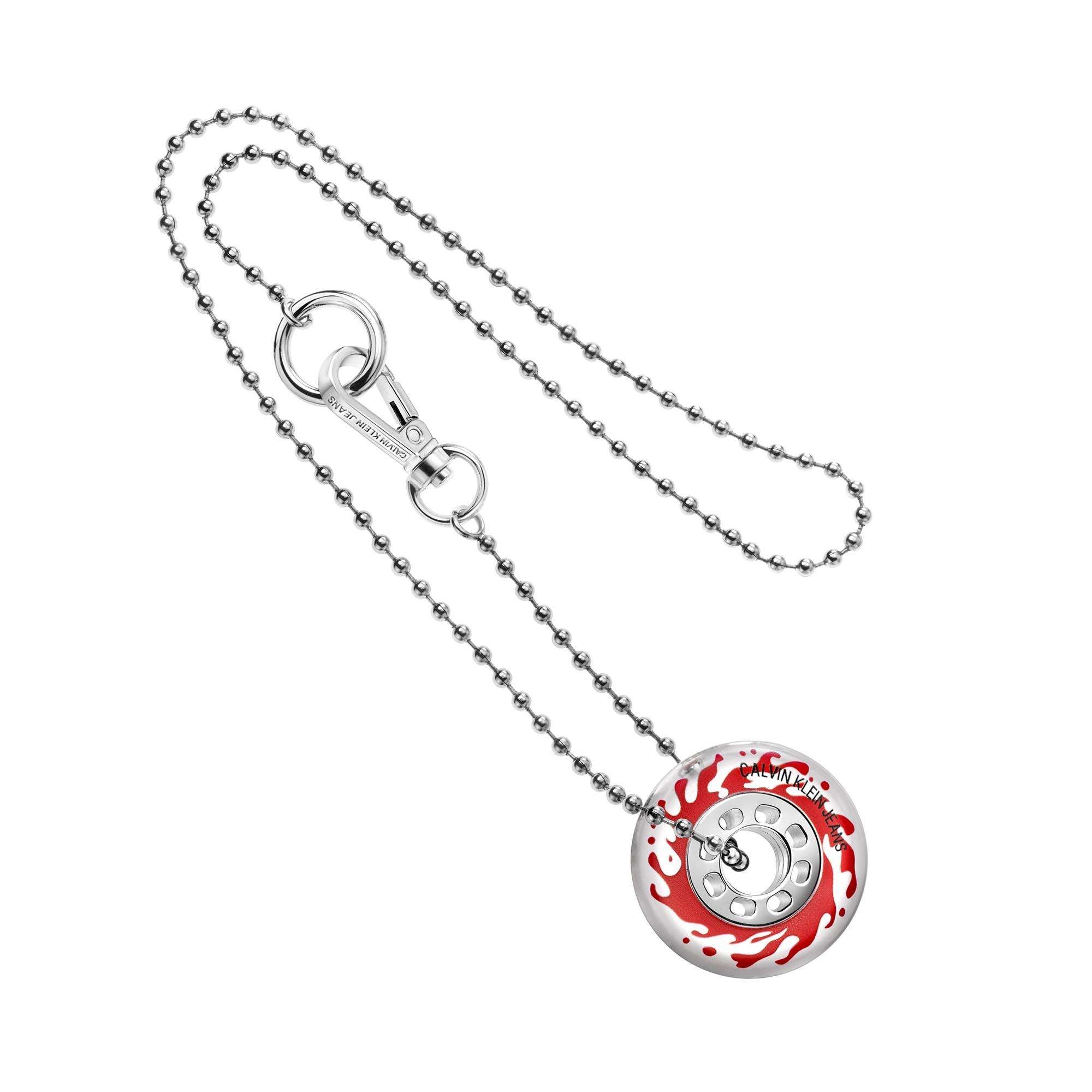 Calvin Klein Kija Edelstahl Halskette Damen Schmuck KJJAKN090100