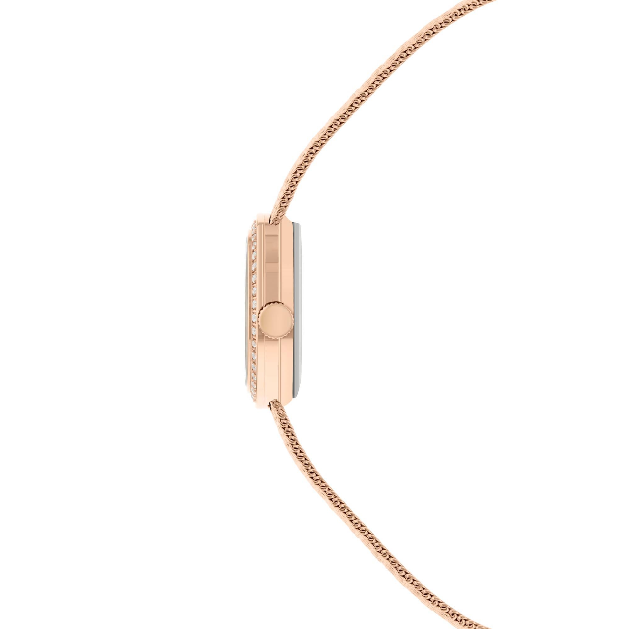 Radley Quarz Rosa Zifferblatt Gold Milanese Messing Armband Damen Uhr RY4570