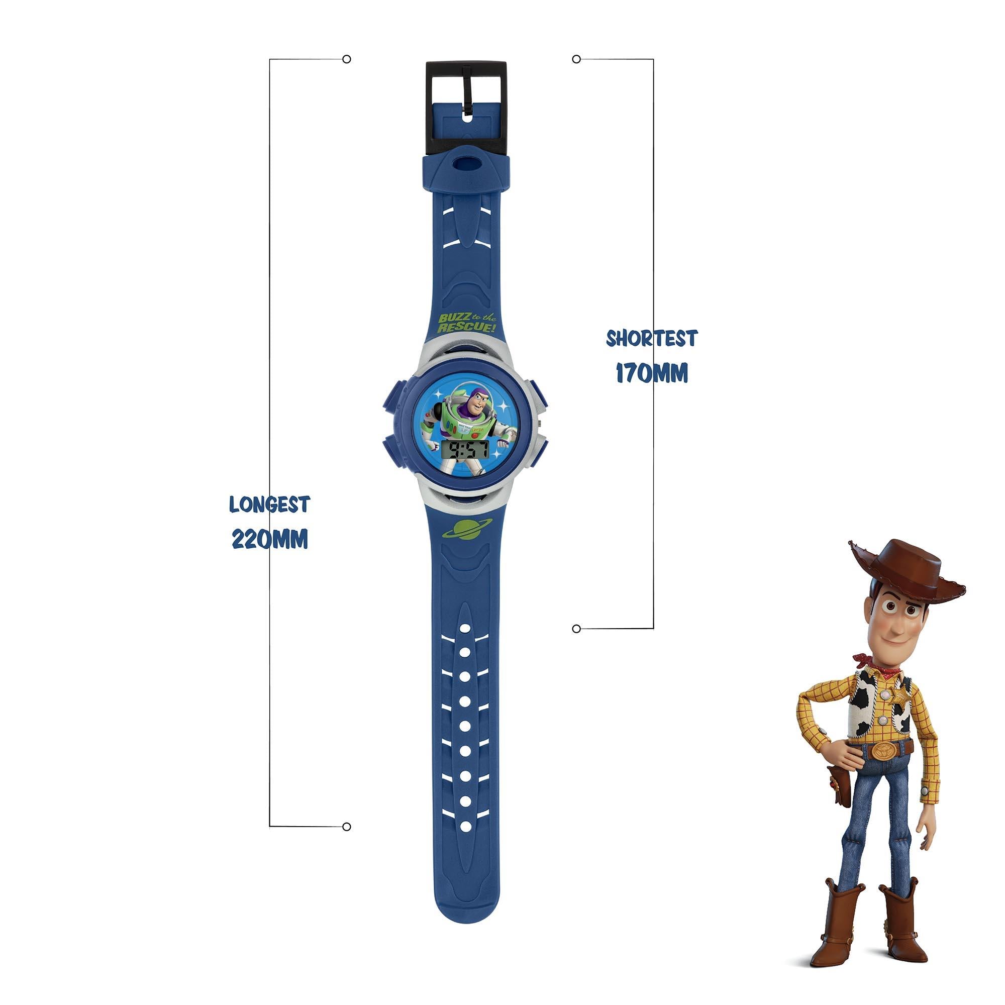 Disney Toy Story Quartz White Dial Pink Plastic Strap Kids Watch TYM4000ARG