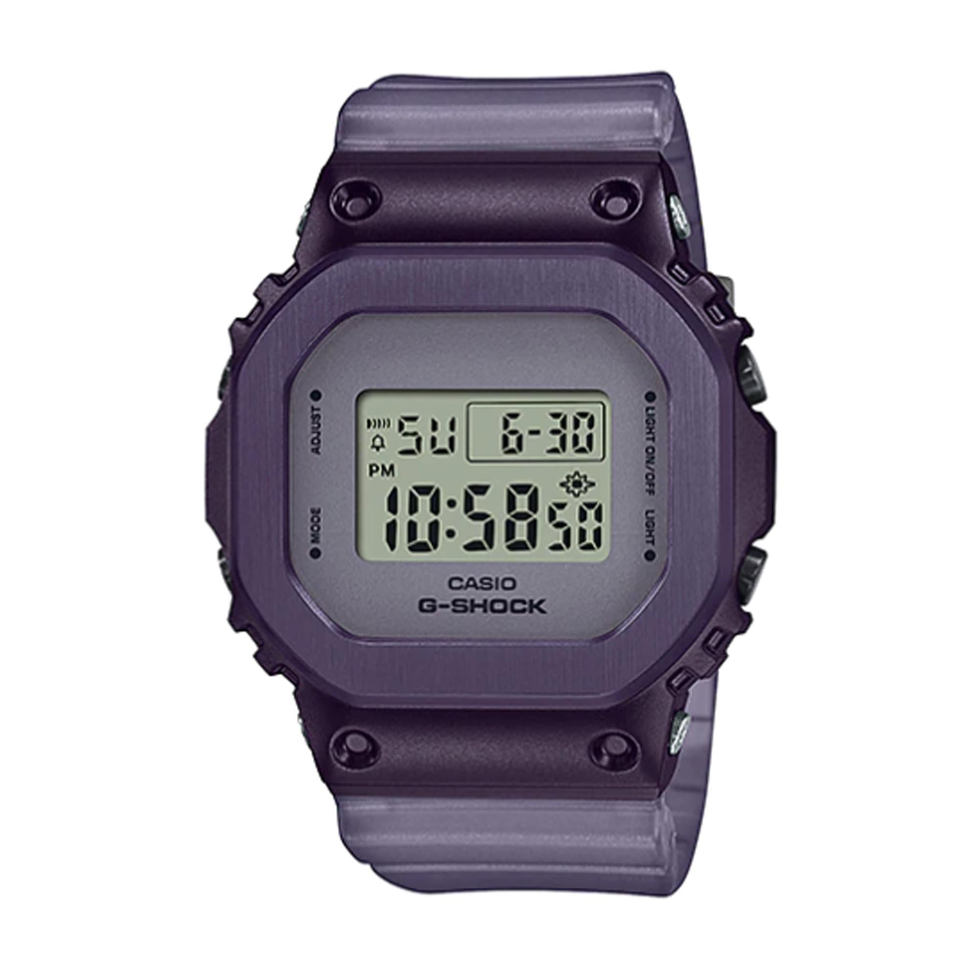 Casio G-Shock Mystic Fog Quarz Lila Zifferblatt Lila Harzarmband GM-S5600MF-6ER