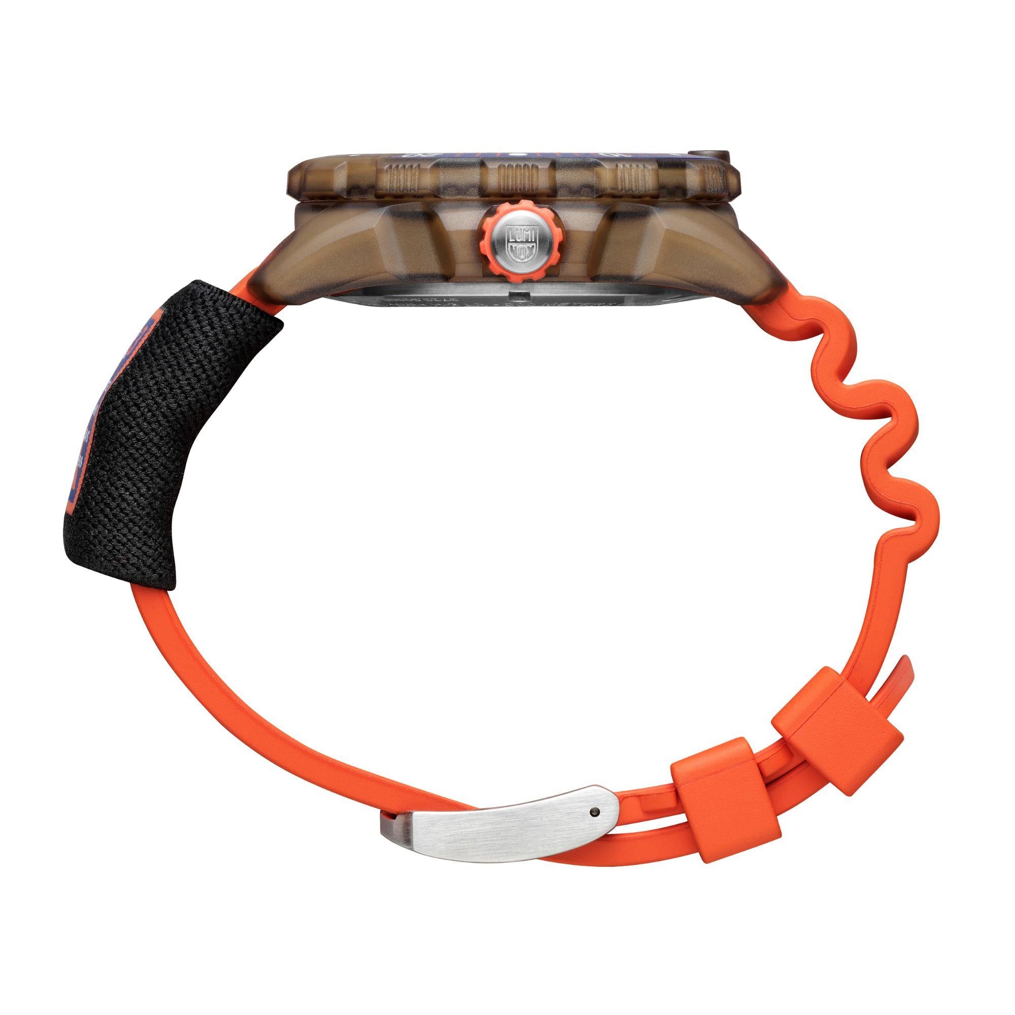 Luminox Bear Grylls Survival Rule of 3 3720 ECO Series Black Dial Rubber Strap Men's Watch XB.3729.ECO