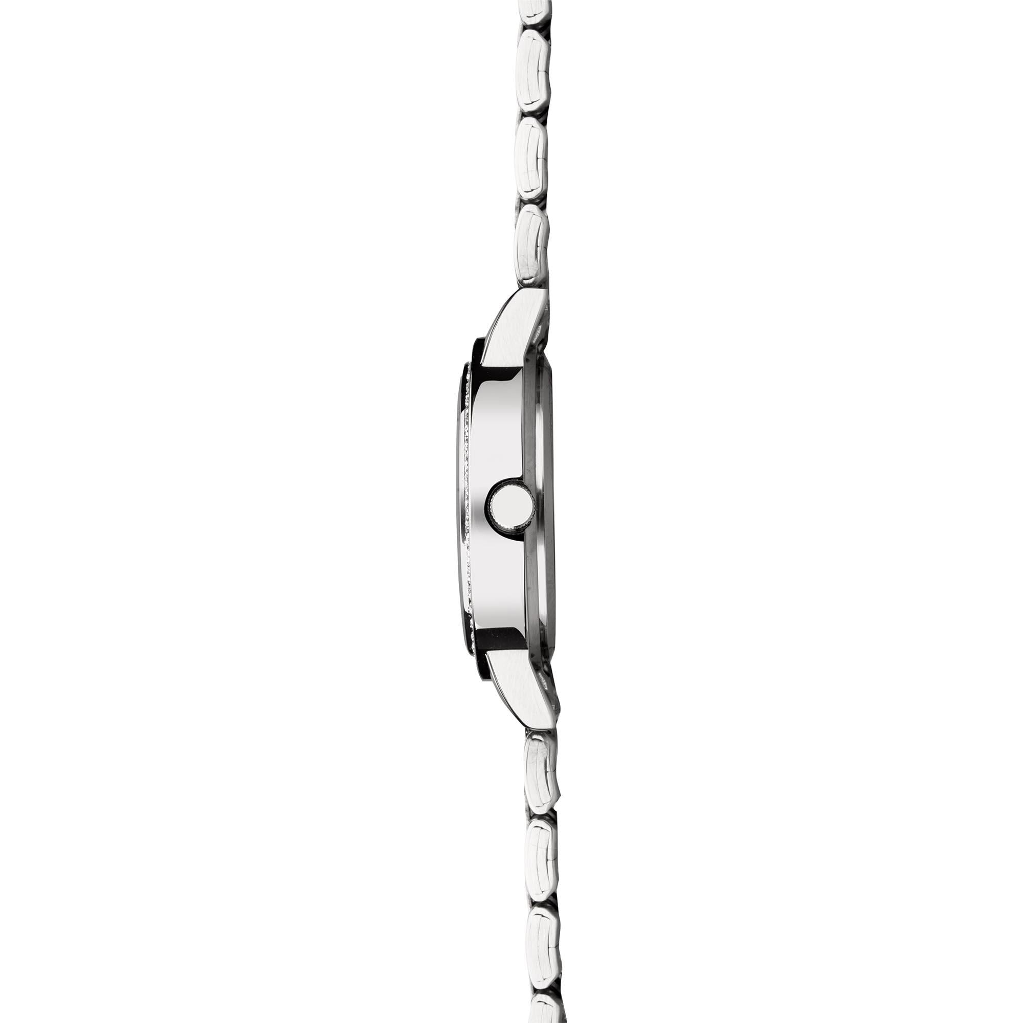 Sekonda Hero Quarz Weißes Zifferblatt Edelstahlarmband Damen Uhr 40348