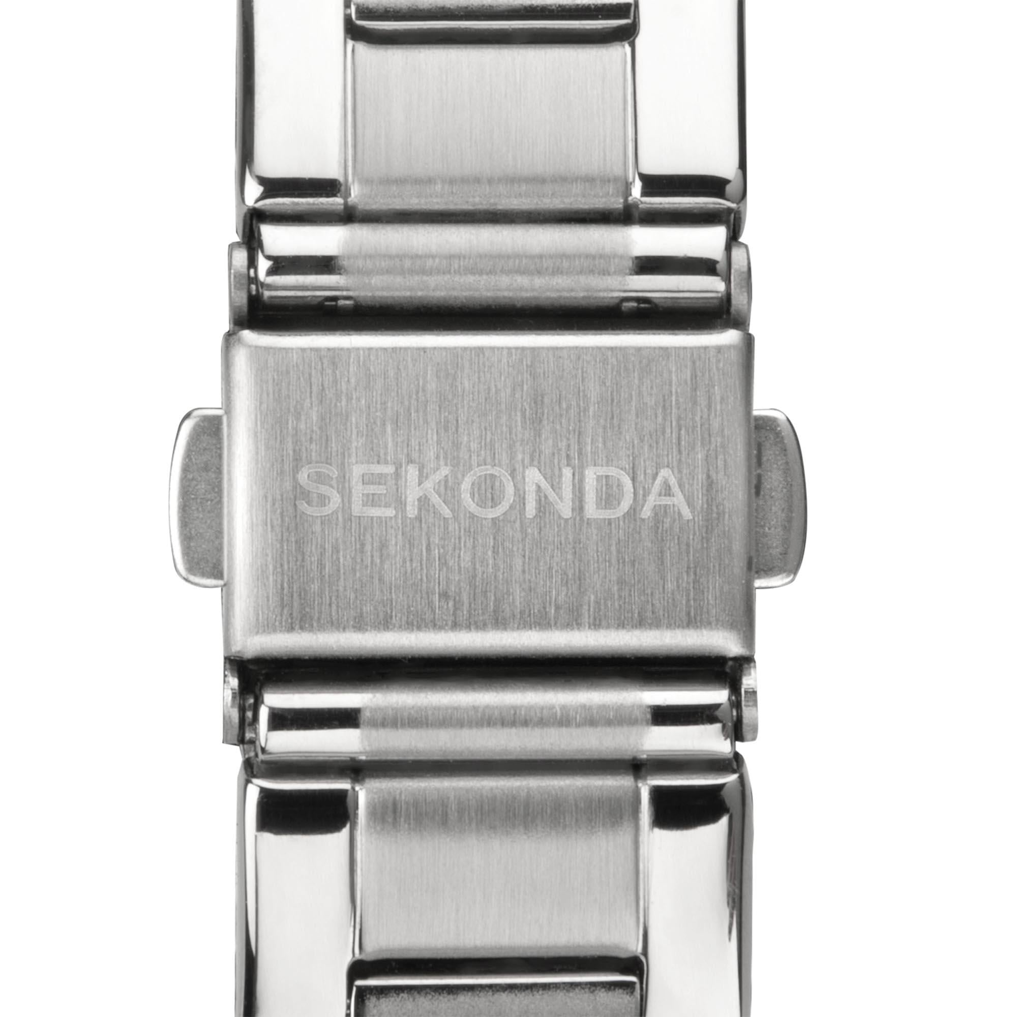 Sekonda ColourPop Quartz Green Dial Stainless Steel Bracelet Ladies Watch 40397