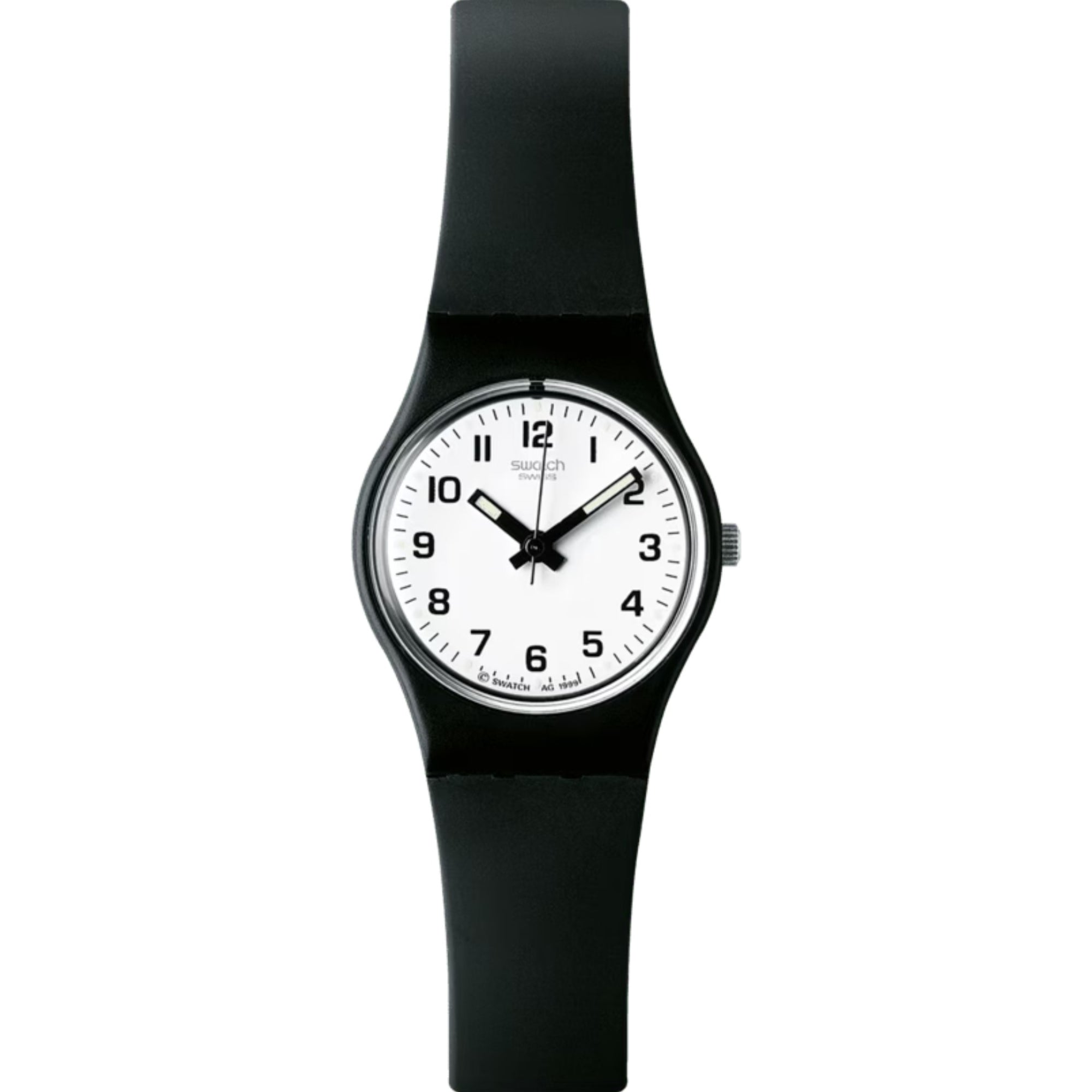 Swatch SOMETHING NEW White Dial Watch LB153