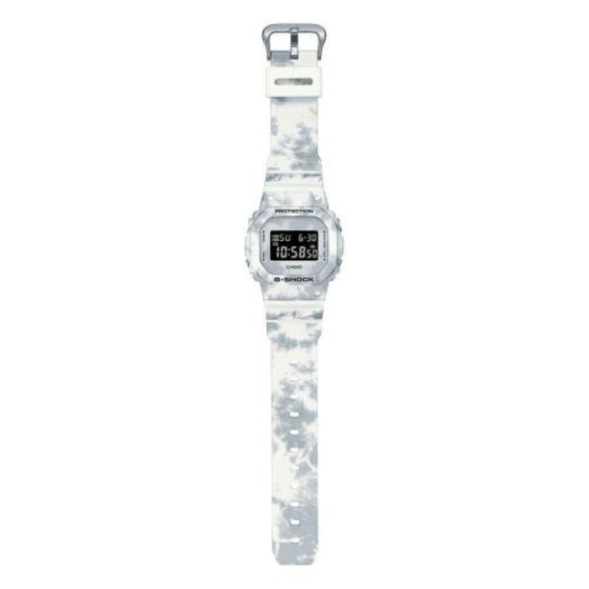 Casio G-Shock Frozen Forest Series Snow Camouflage Quarz Digital Zifferblatt Herren Uhr DW-5600GC-7ER