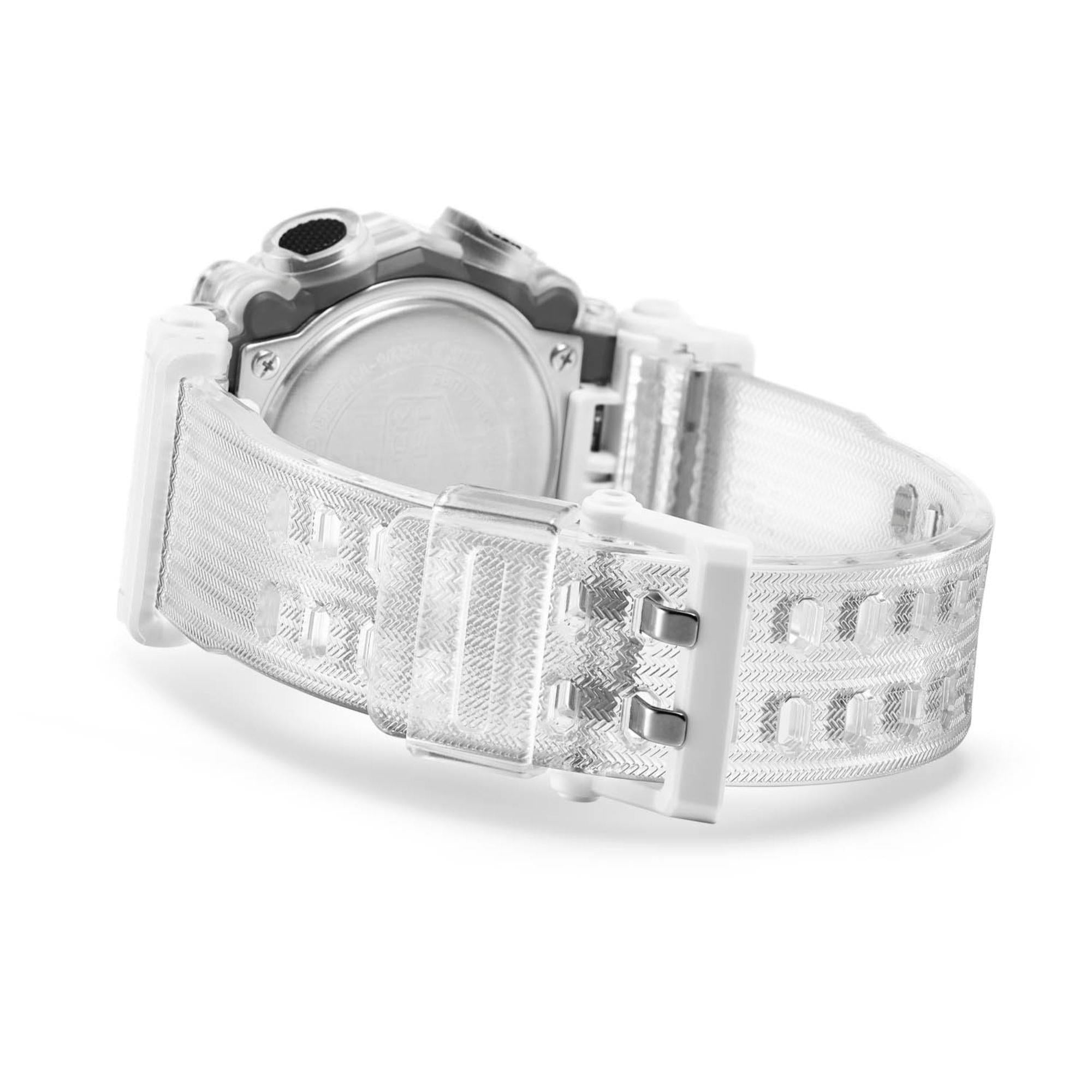 Casio G-Shock "Sound Wave" Translucent Digi-Analog Men's Watch GA-900SKL-7AER