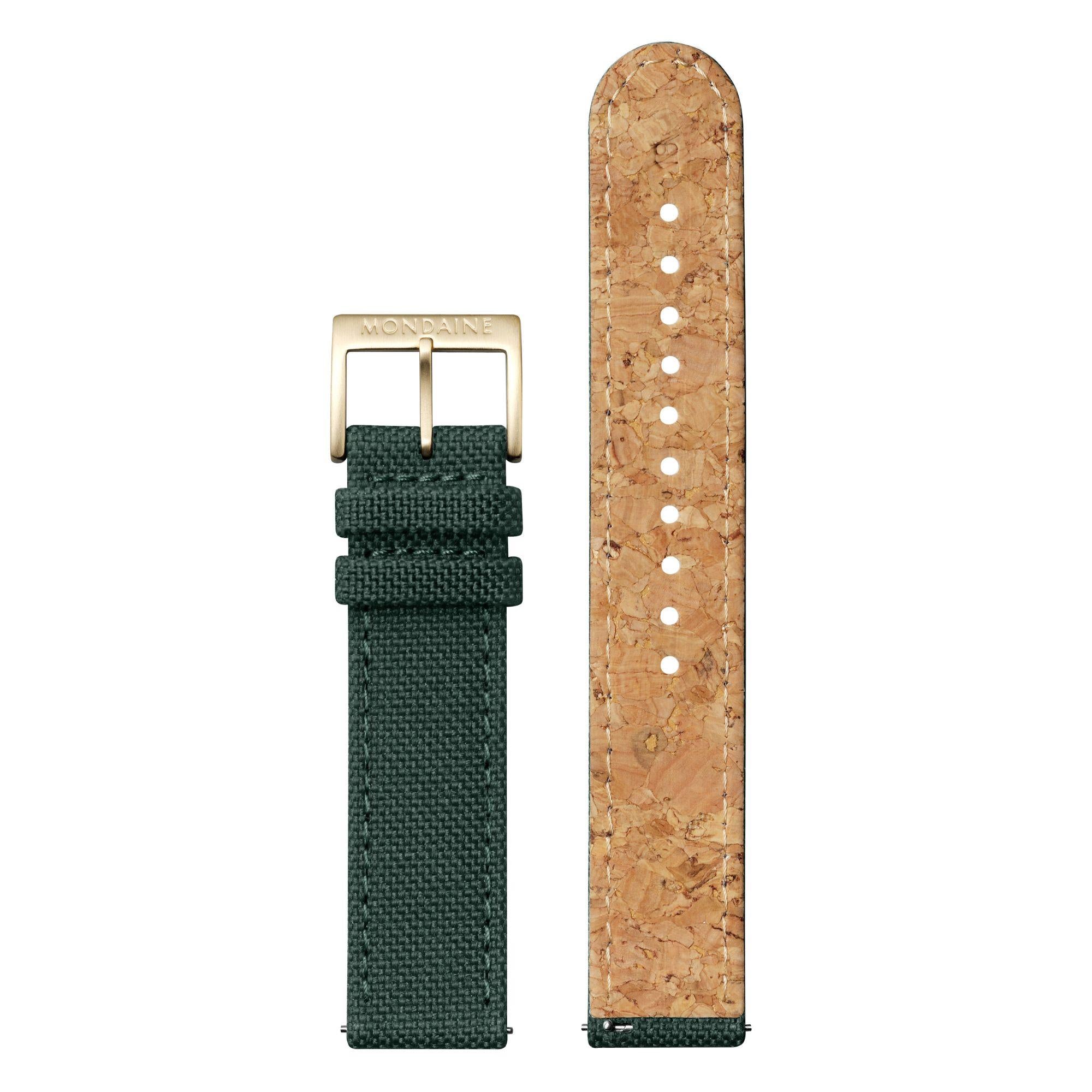 Mondaine Classic Uhr mit Waldgrünem Zifferblatt A660.30314.60SBS