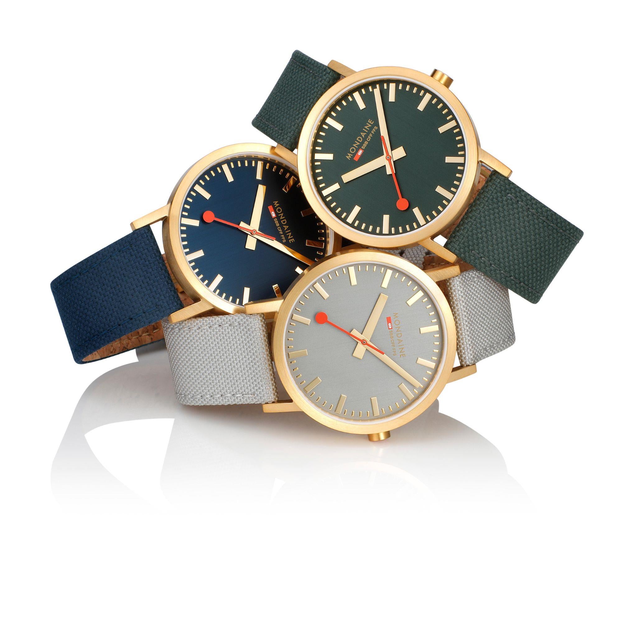 Mondaine Classic Deep Ocean Uhr A660.30360.40SBQ