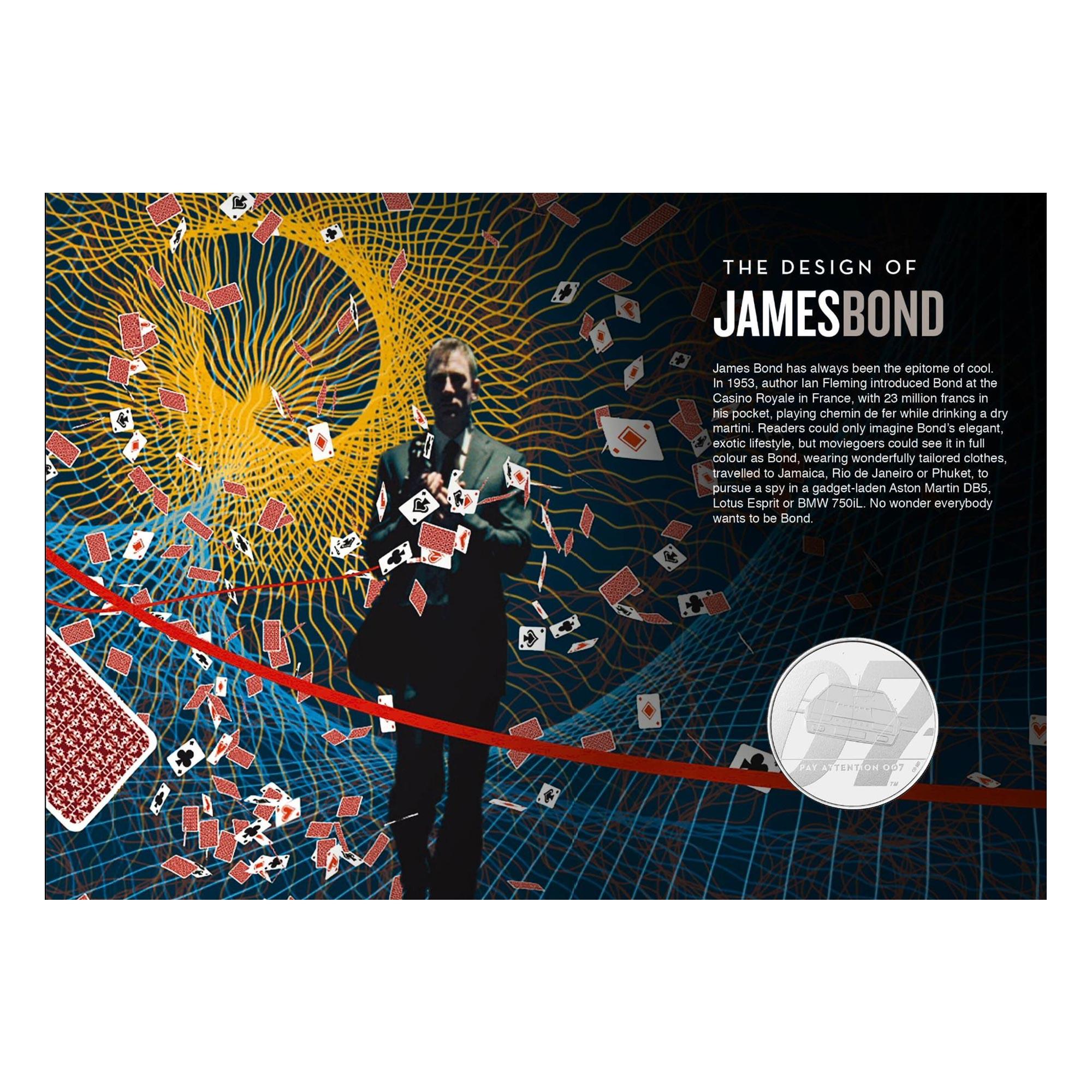 James Bond Briefmarken Set