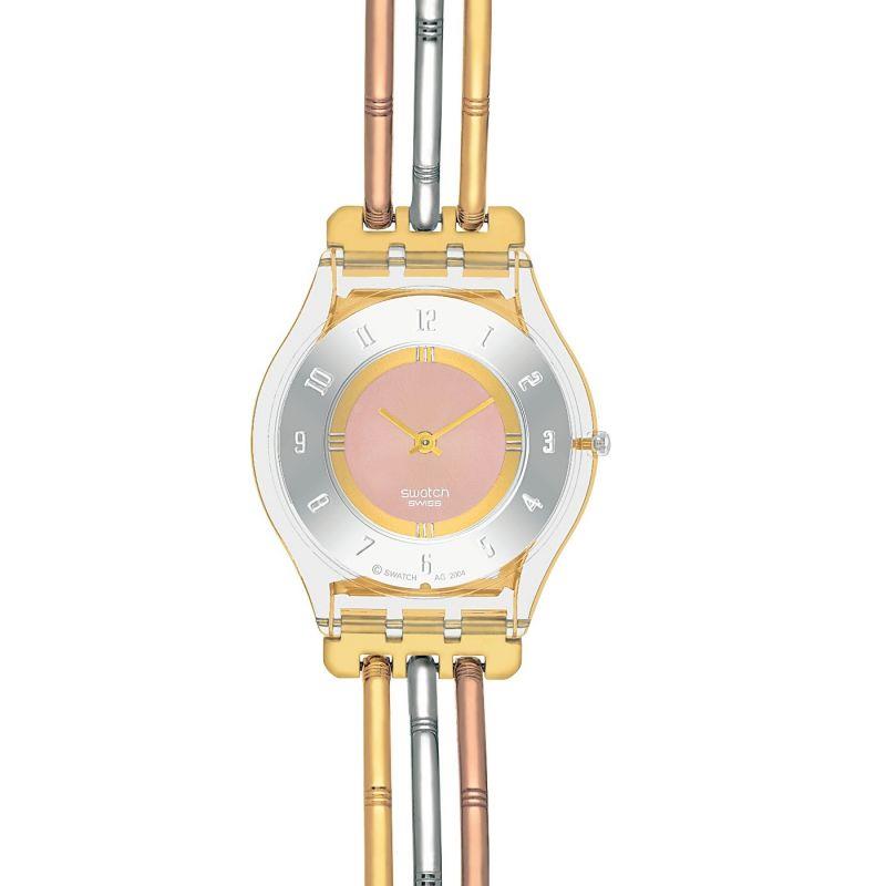 Swatch Skin Class Tri-Gold Quarz Damen Uhr SS08K101B