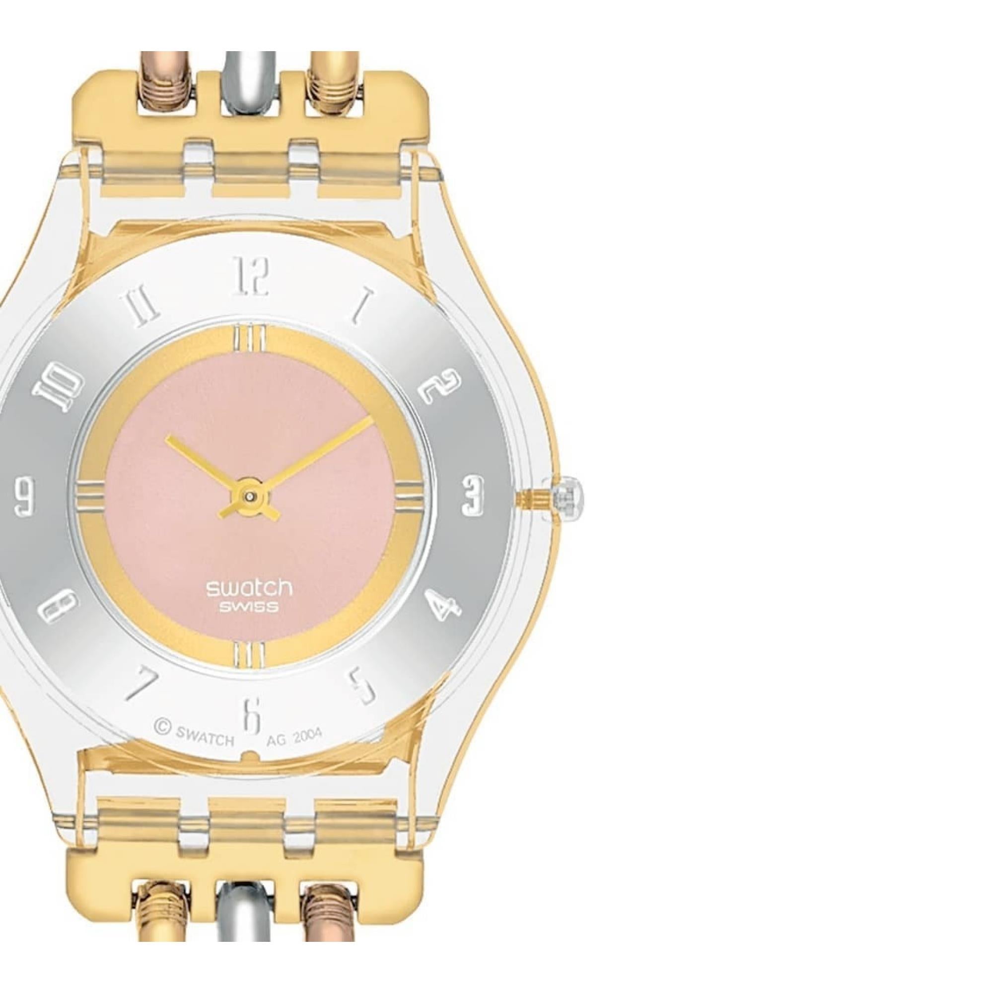 Swatch Skin Class Tri-Gold Quarz Damen Uhr SS08K101B