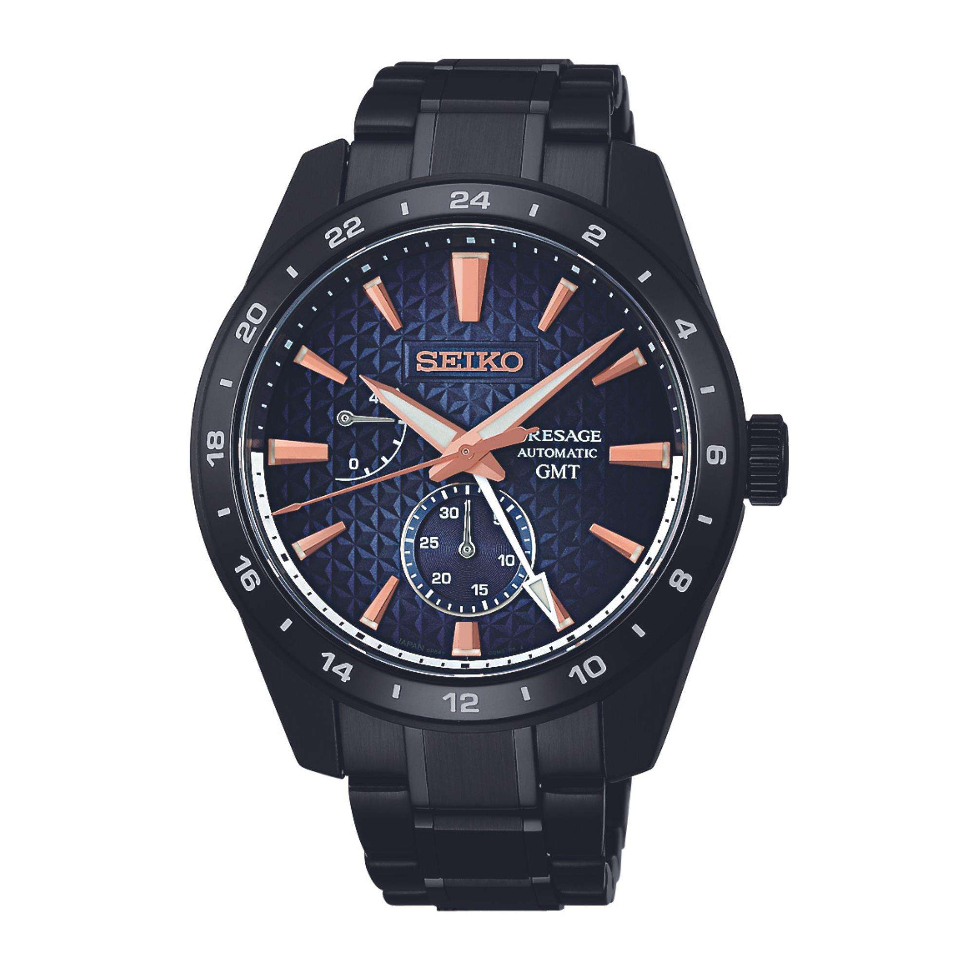 Seiko Presage Sharp Edged "Akebono" Limited Edition Blue Dial Men's Watch SPB361J1