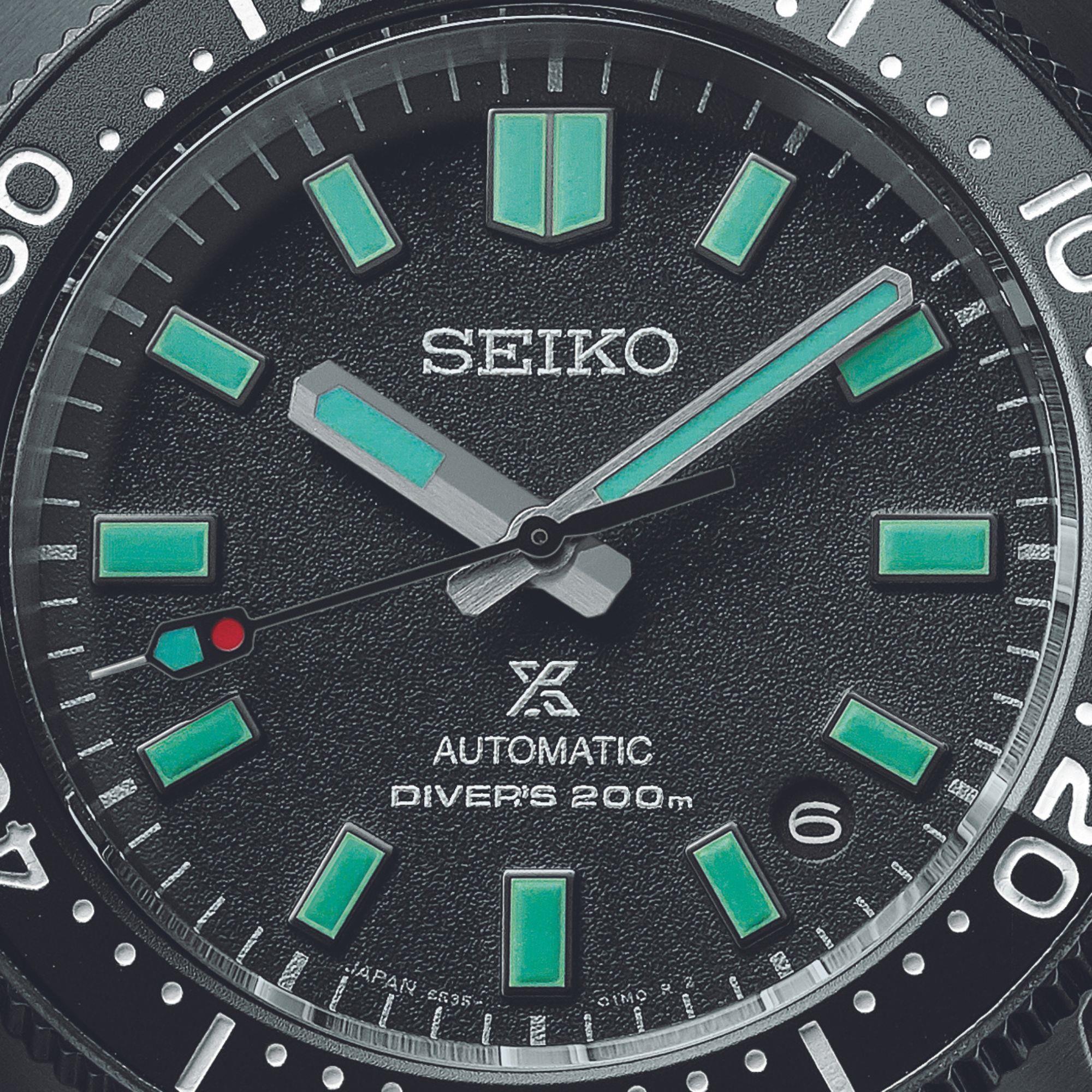 Seiko Prospex Black Series Night Turtle Automatik Schwarzes PVD Herren Uhr SPB335J1