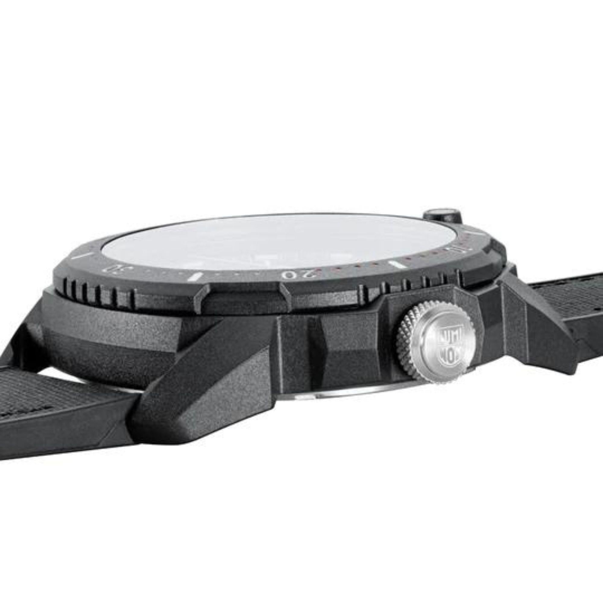 Luminox ICE SAR Arctic 1050 SERIE Schwarzes Zifferblatt mit schwarzem Gummiarmband
