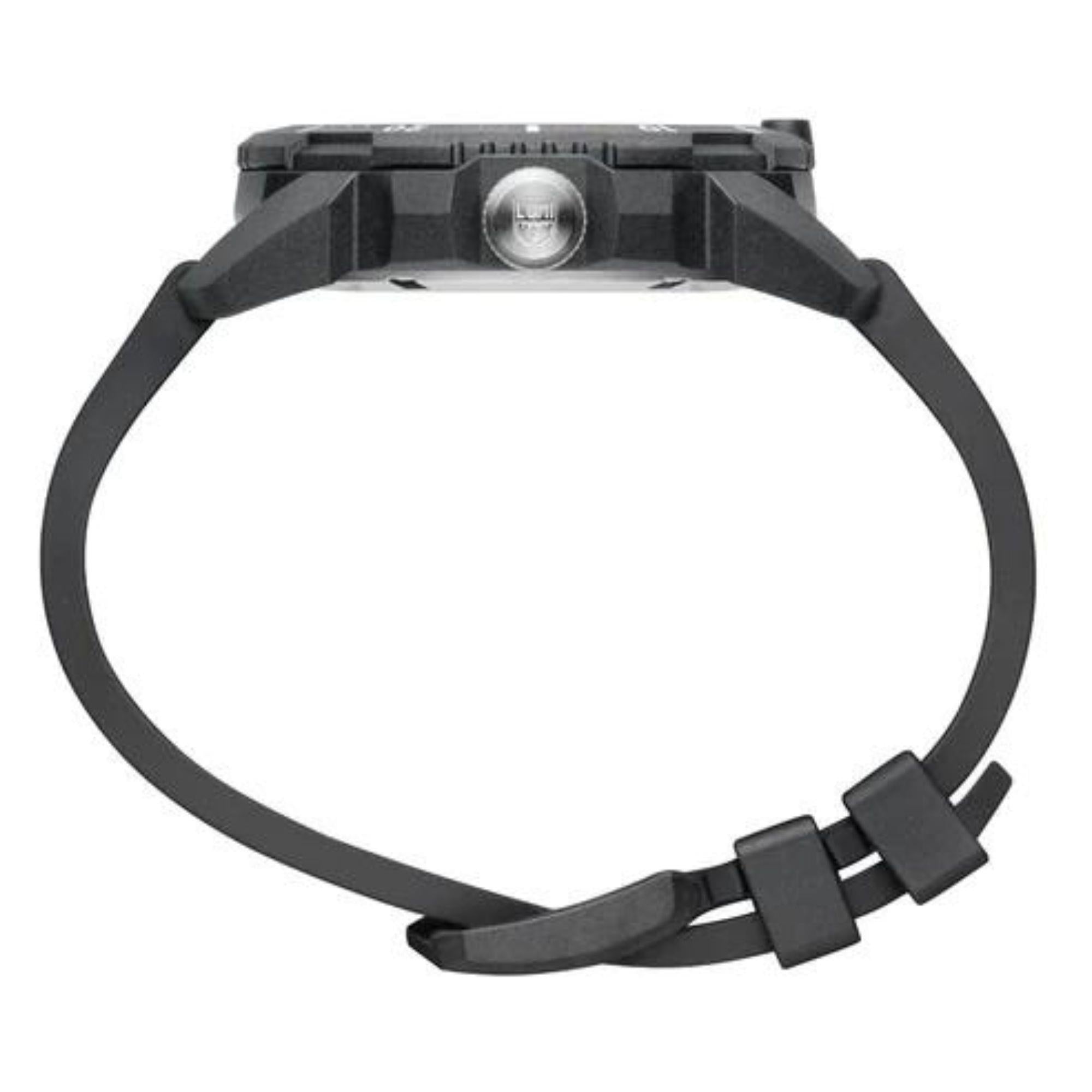 Luminox ICE SAR Arctic 1050 SERIE Schwarzes Zifferblatt mit schwarzem Gummiarmband
