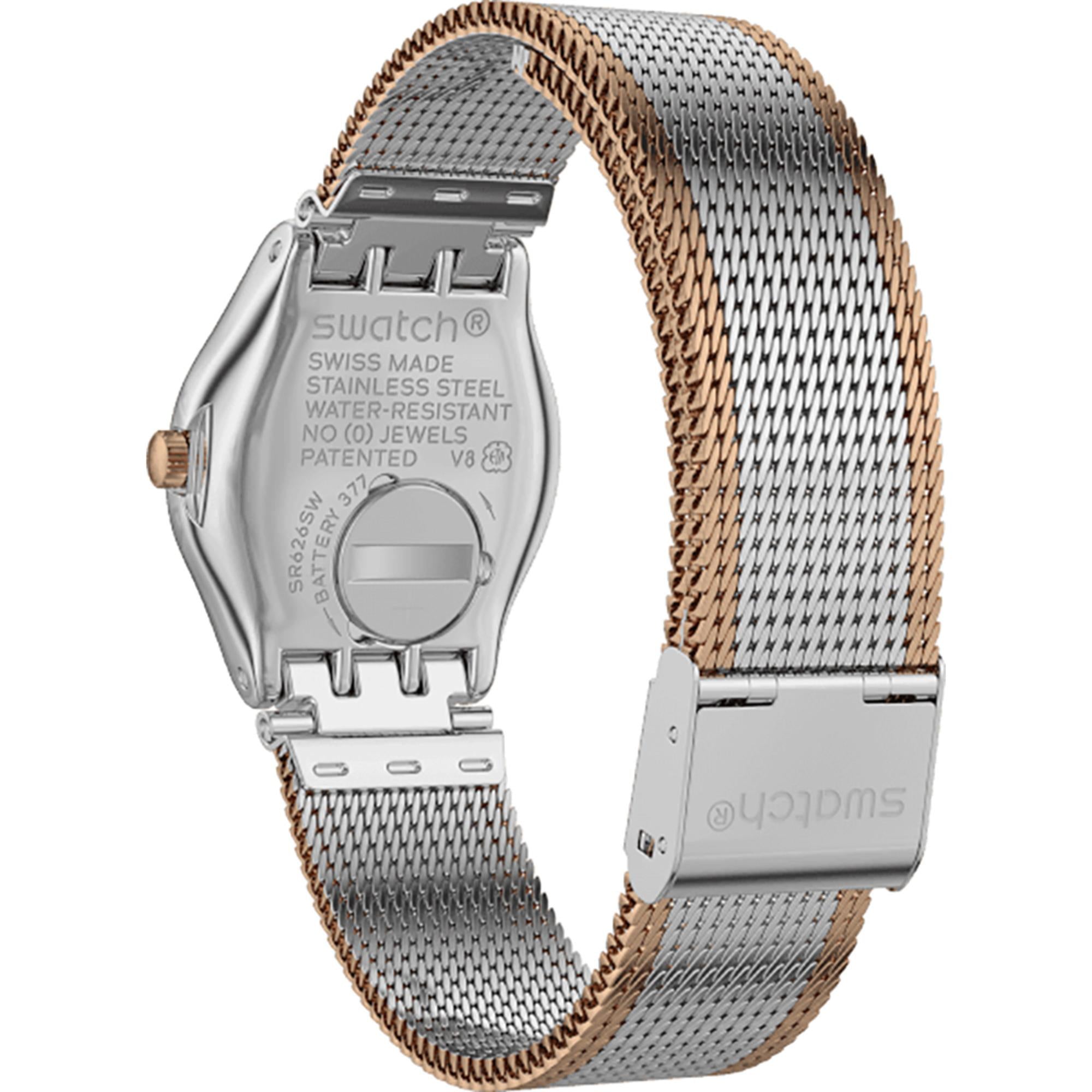 Swatch FULL SILVER JACKET Damen Uhr YSS327M